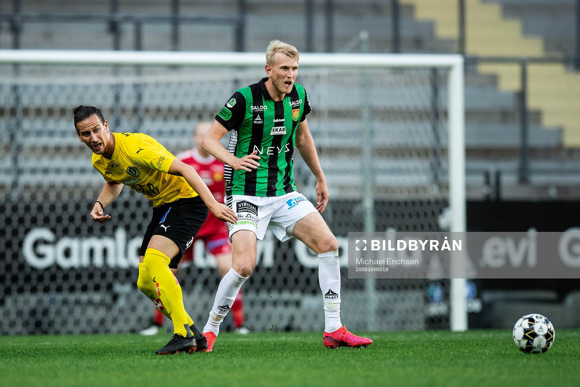 GAIS Carl Elfgren Nyström och Jönköpings Edin Hamidovic
