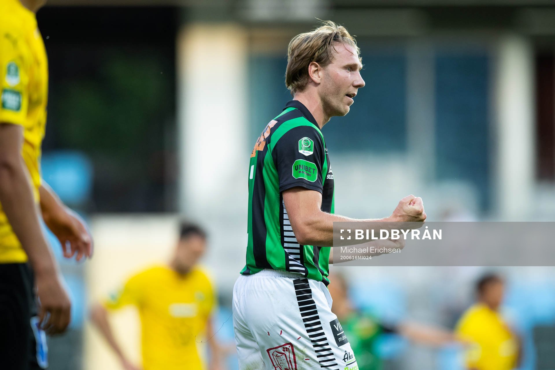 GAIS August Wängberg jublar
