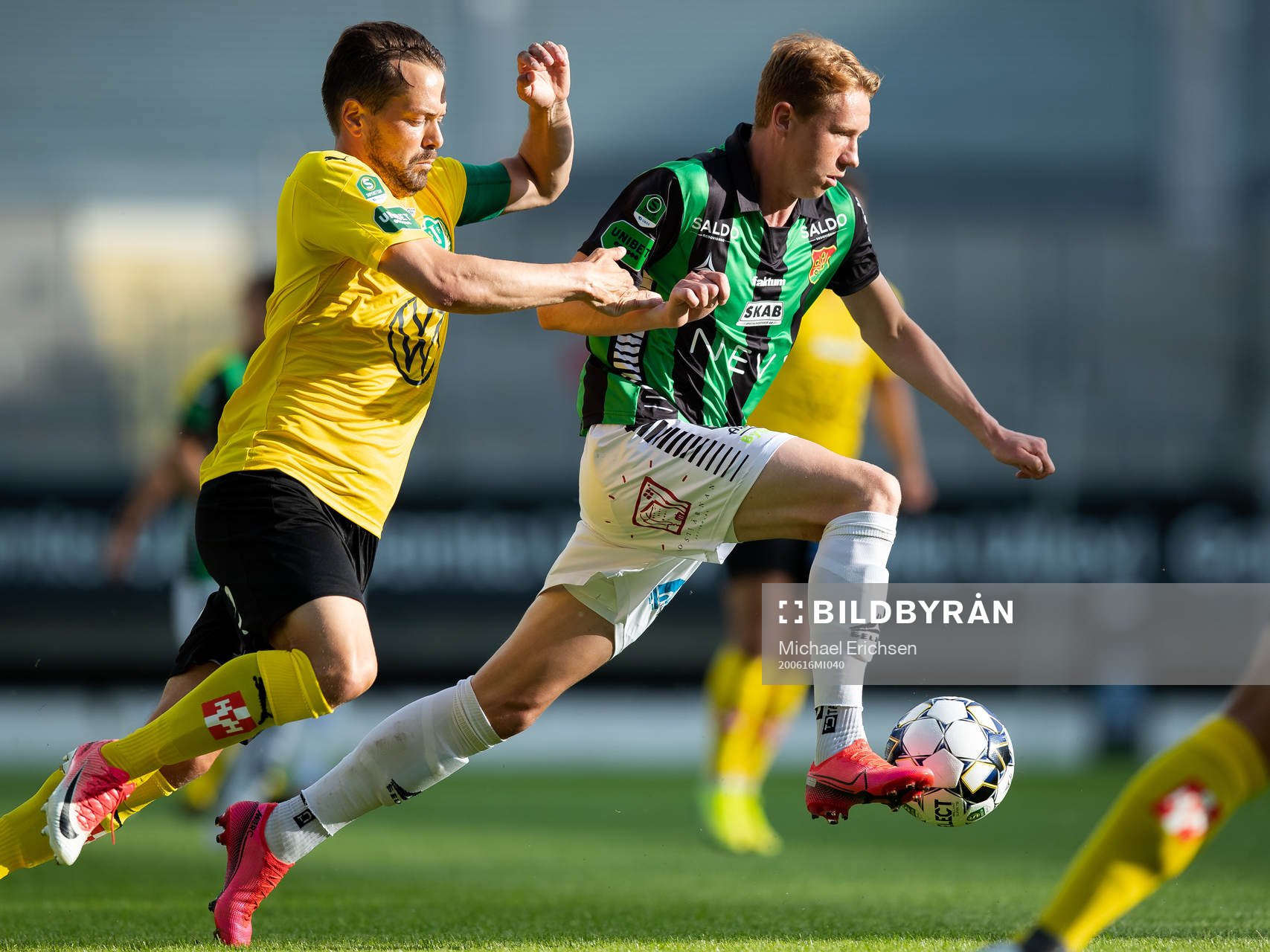 Jönköpings Fredric Fendrich och GAIS Julius Lindberg