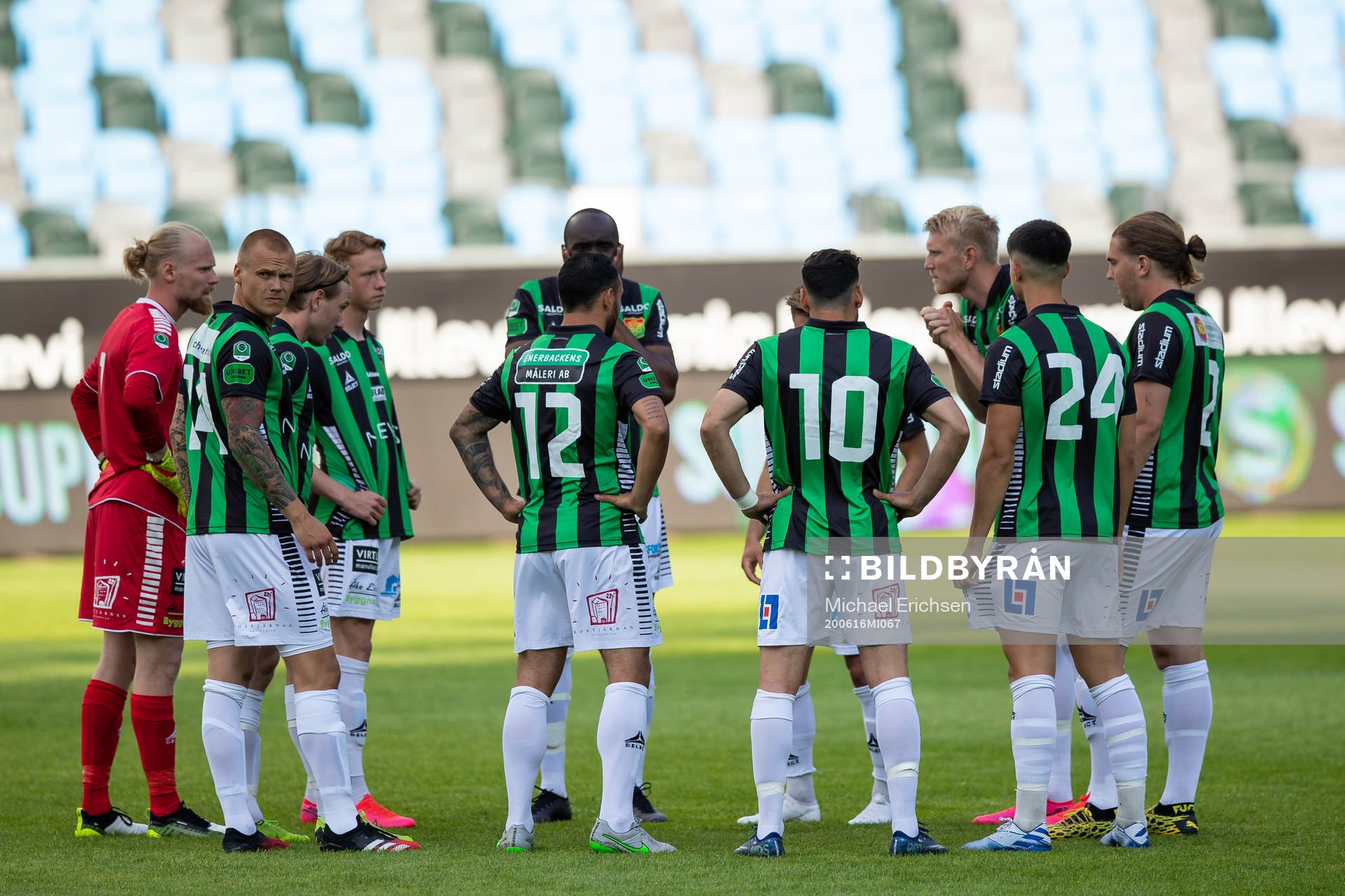 GAIS samlade innan fotbollsmatchen i Superettan  mellan