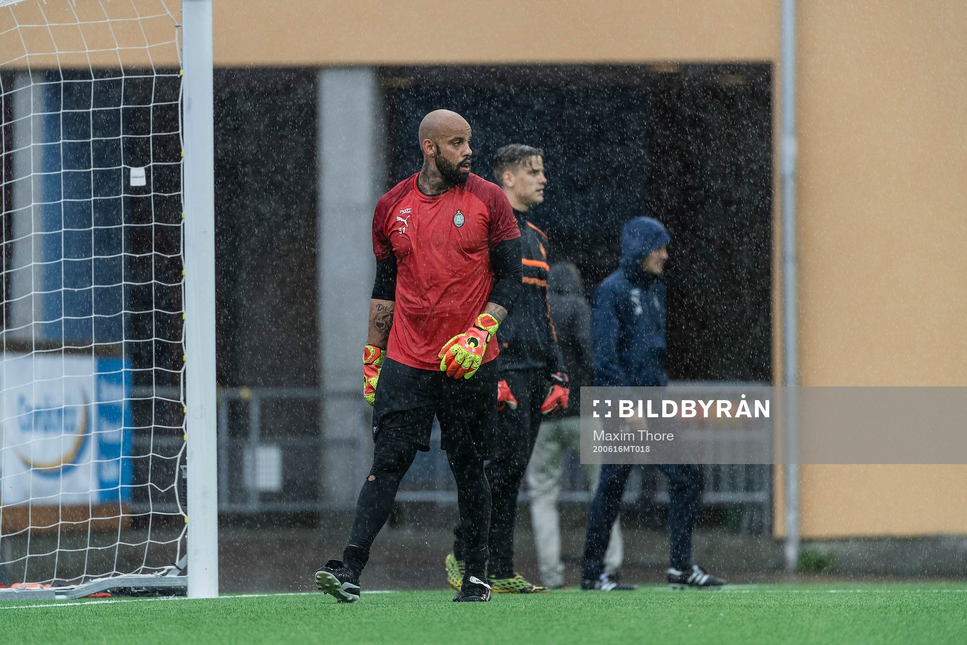 AFC Eskilstunas målvakt Joshua Wicks