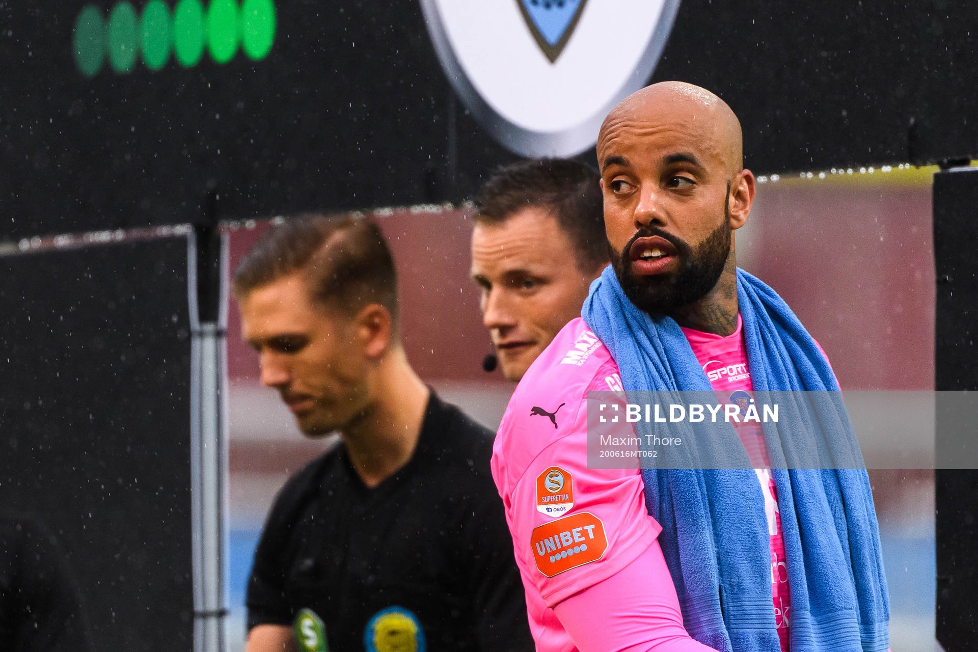 AFC Eskilstunas målvakt Joshua Wicks