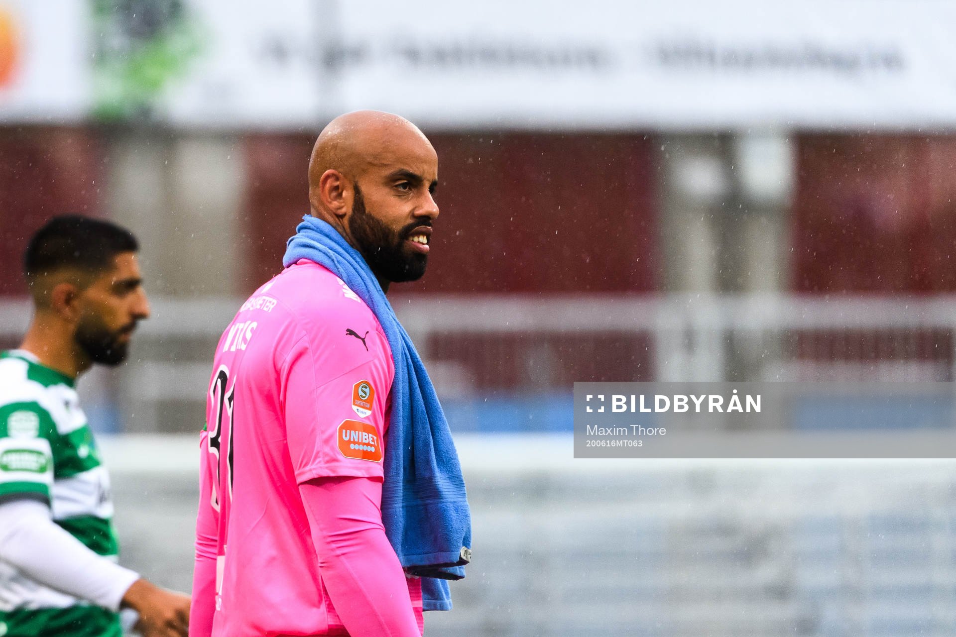 AFC Eskilstunas målvakt Joshua Wicks