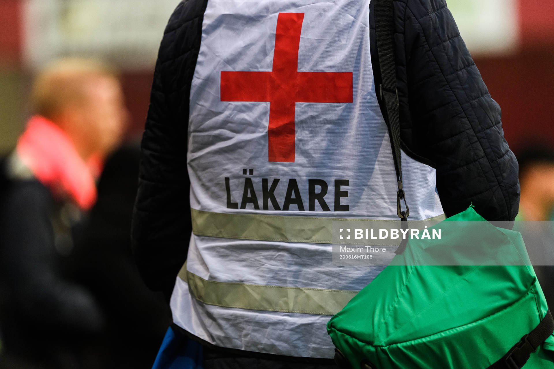 En läkare