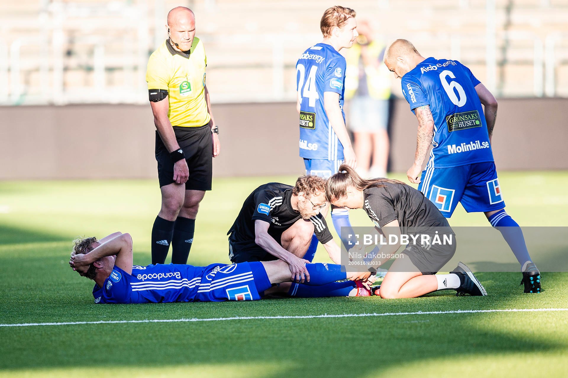 Sundsvalls Pontus Engblom skadad