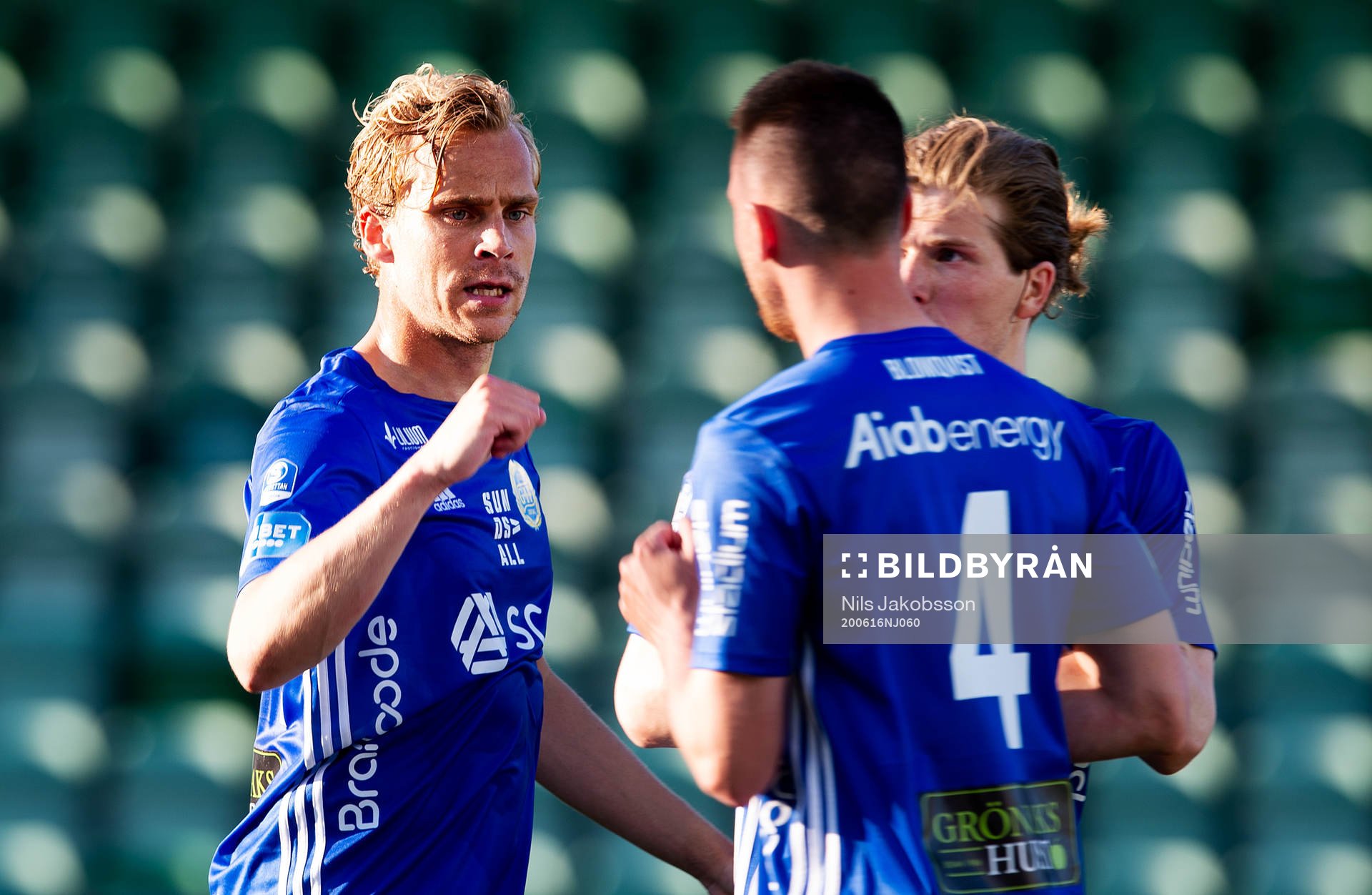 Sundsvalls Pontus Engblom, Oliver Berg och Alexander
