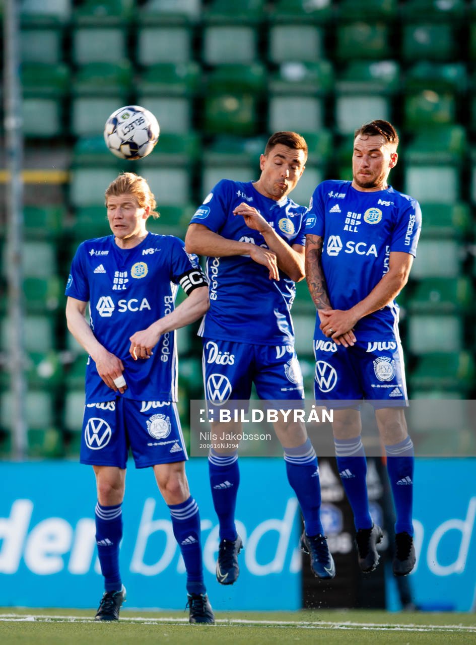 Sundsvalls Oliver Berg, Marc Mas Costa, Pontus Silfwer