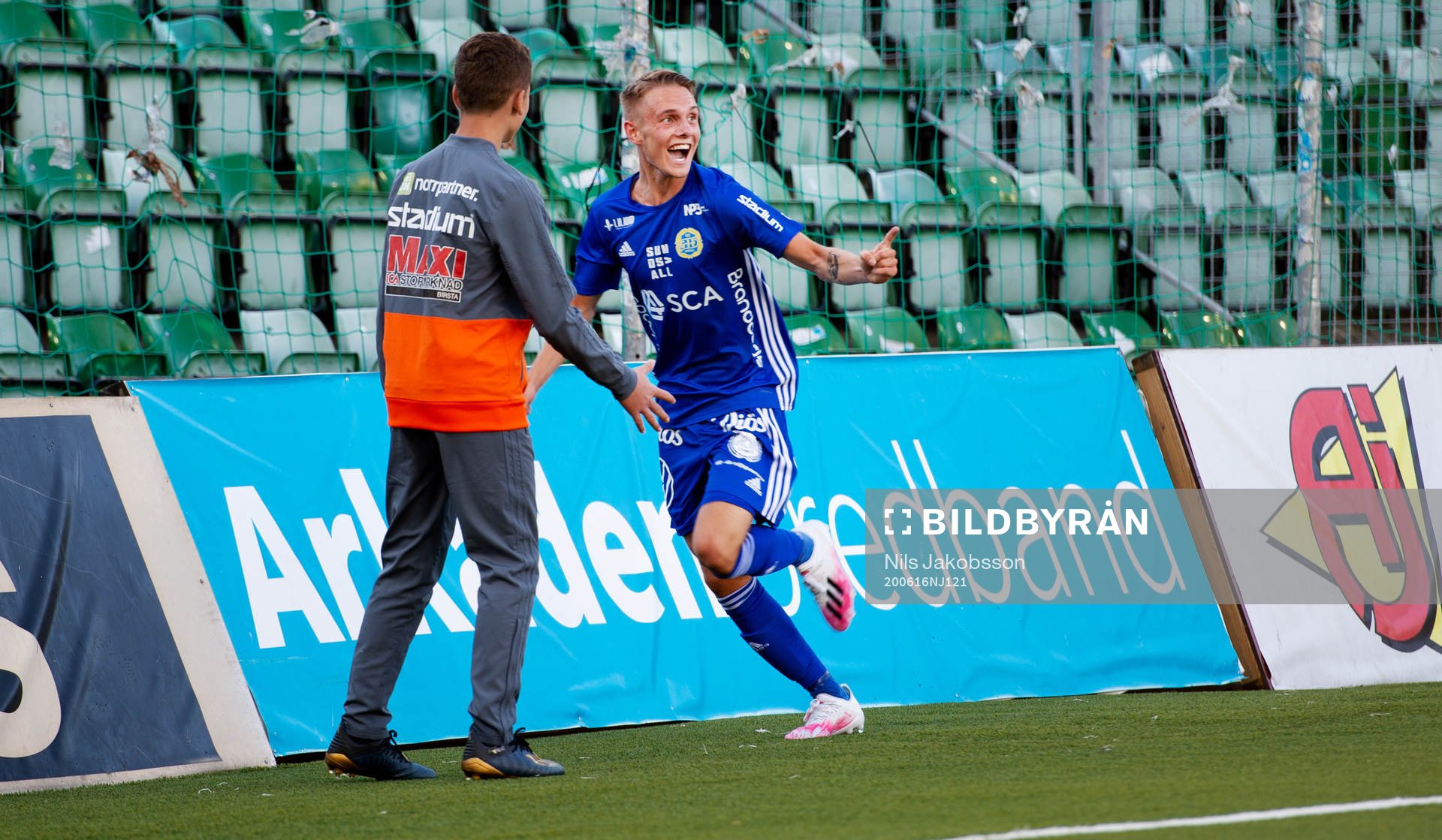 Sundsvalls Albin Palmlöv jubalr