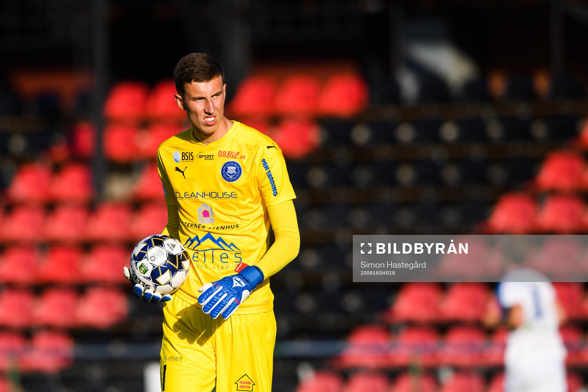 Akropolis målvakt Samuel Brolin