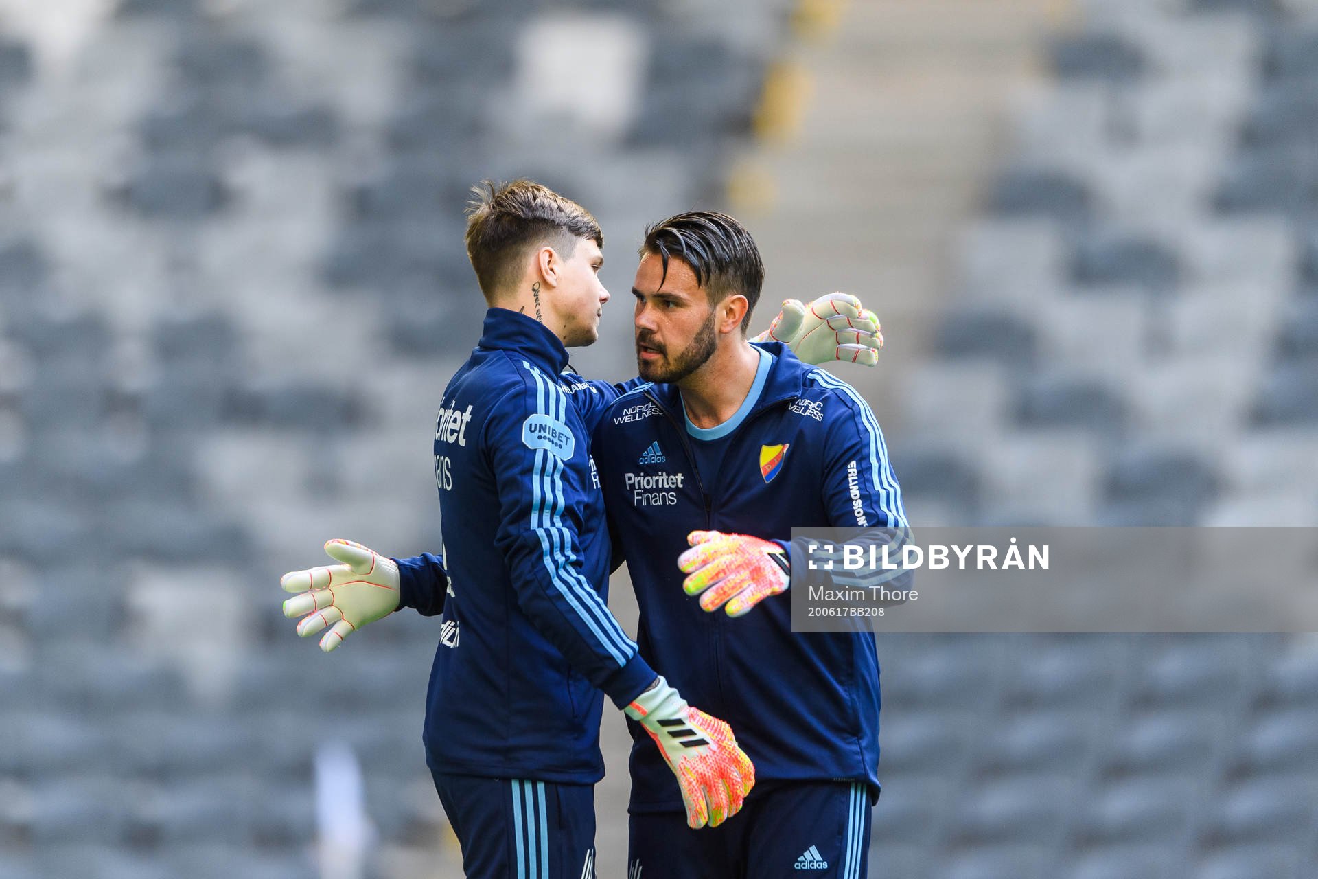 Målvakter Per Kristian Bråtveit och Tommi Vaiho