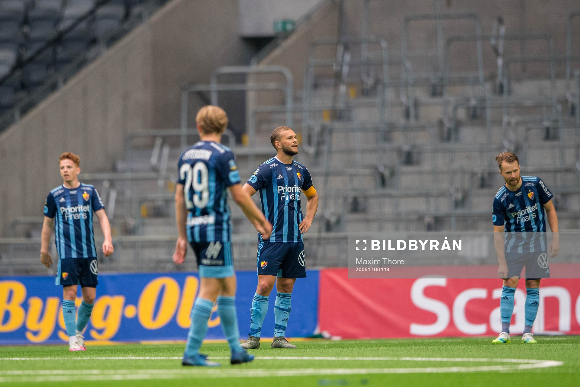 Djurgårdens Jesper Karlström (m) deppar