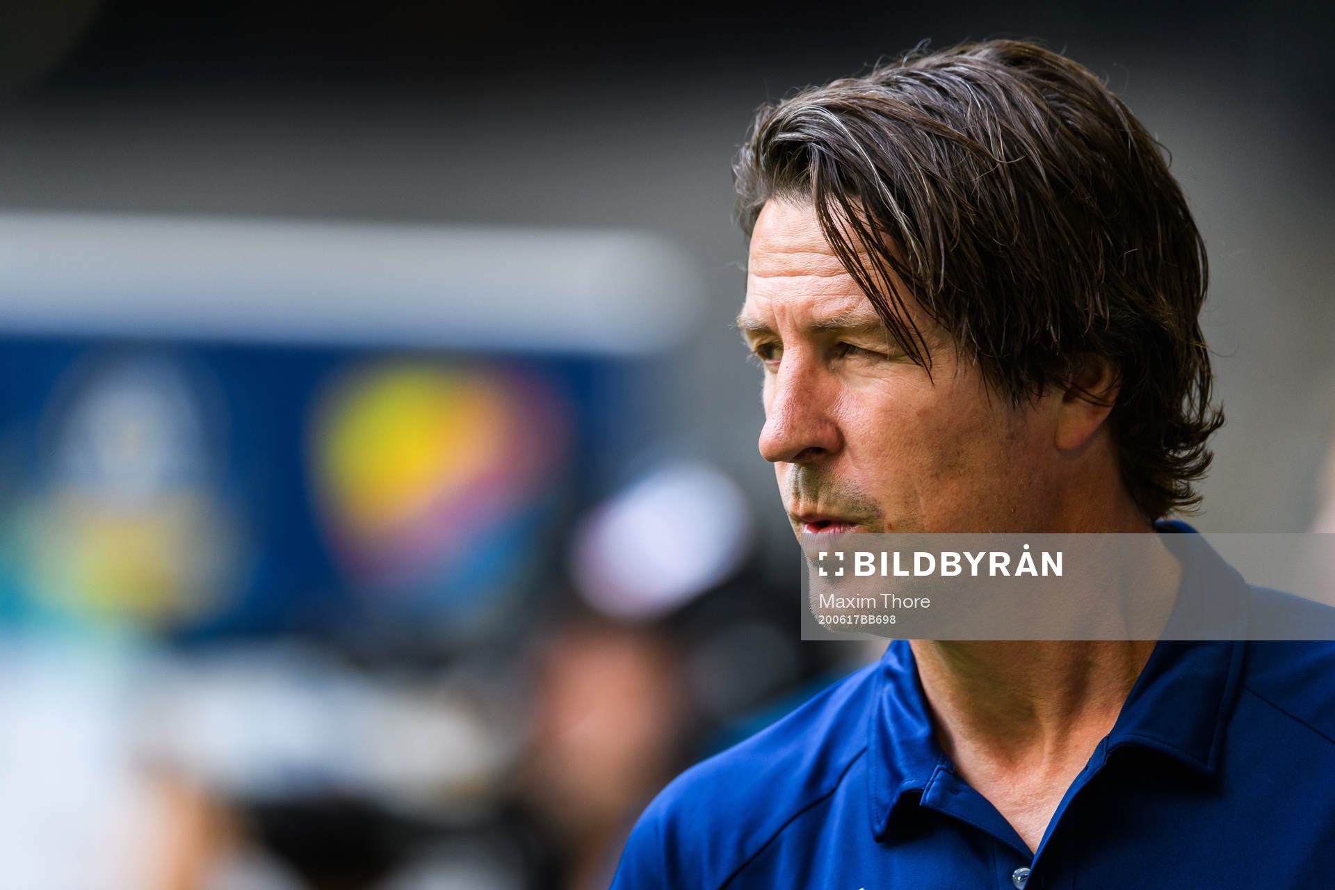 Djurgårdens tränare Thomas Lagerlöf