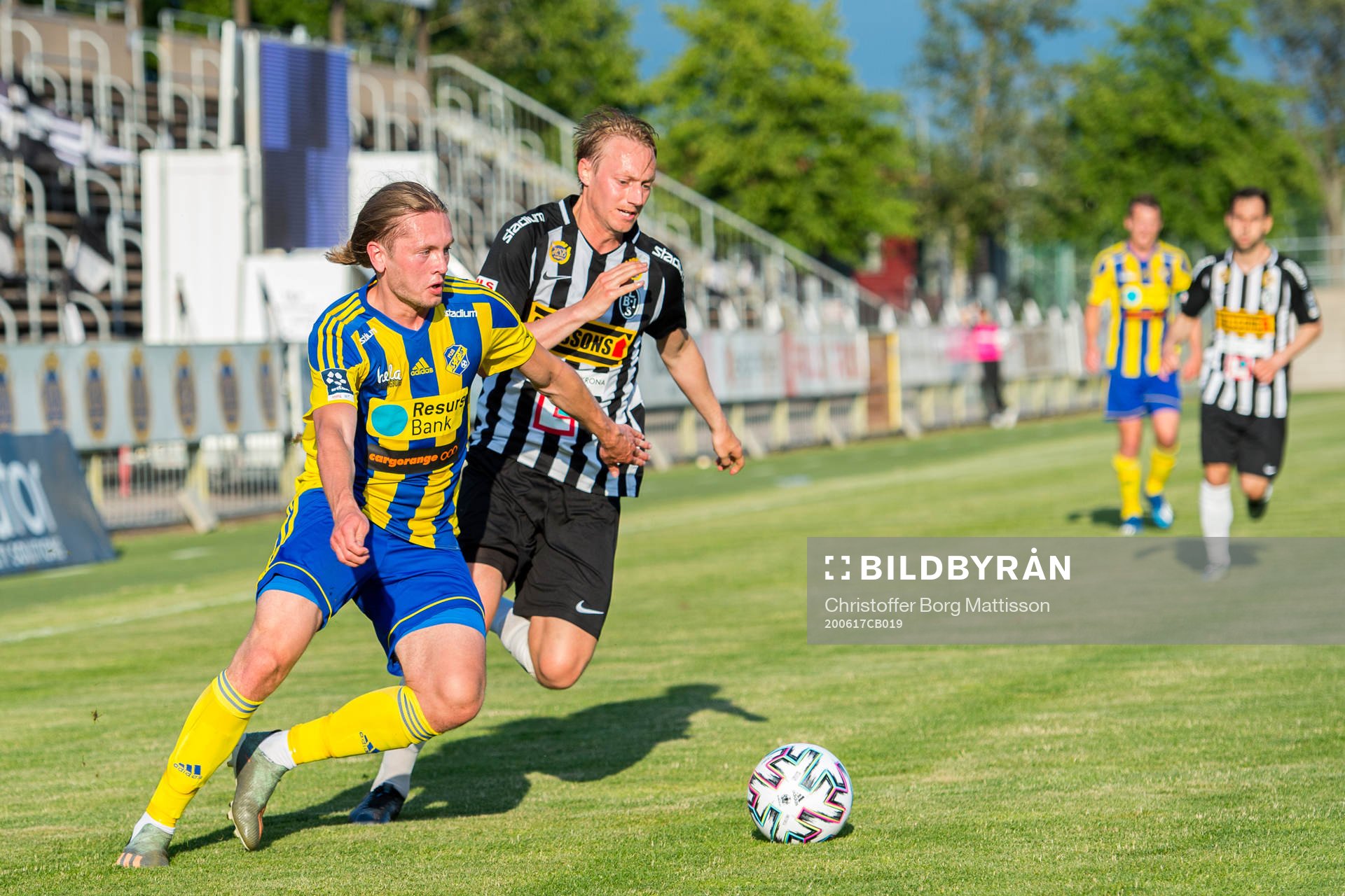 Eskilsminnes Jesper Lundborg och Landskronas Måns Ekvall