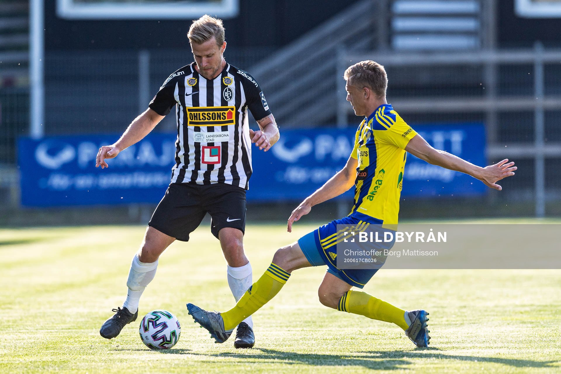 Landskronas Linus Olsson och Eskilsminnes Filip Lundeberg