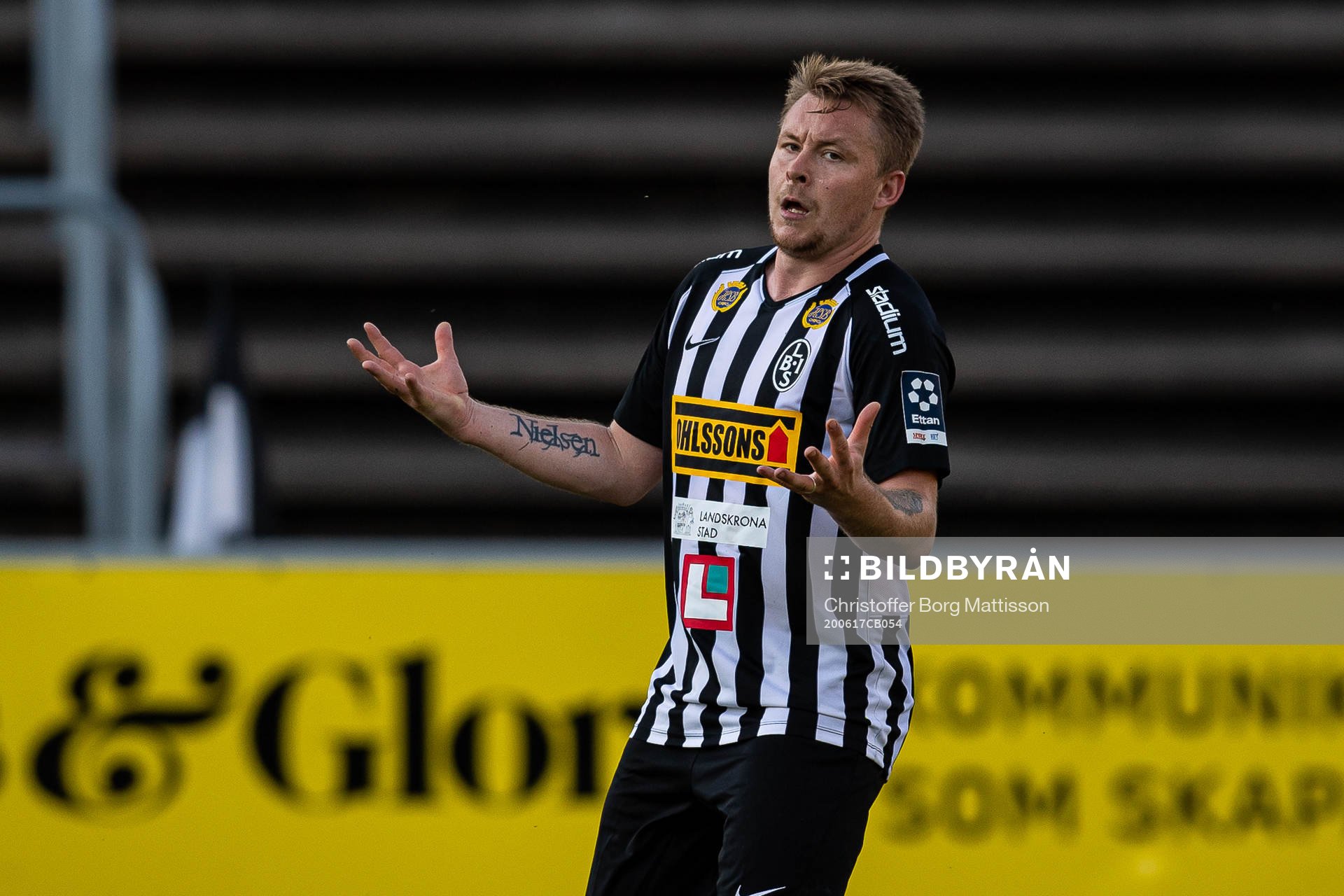 Landskronas Niklas Nielsen deppar