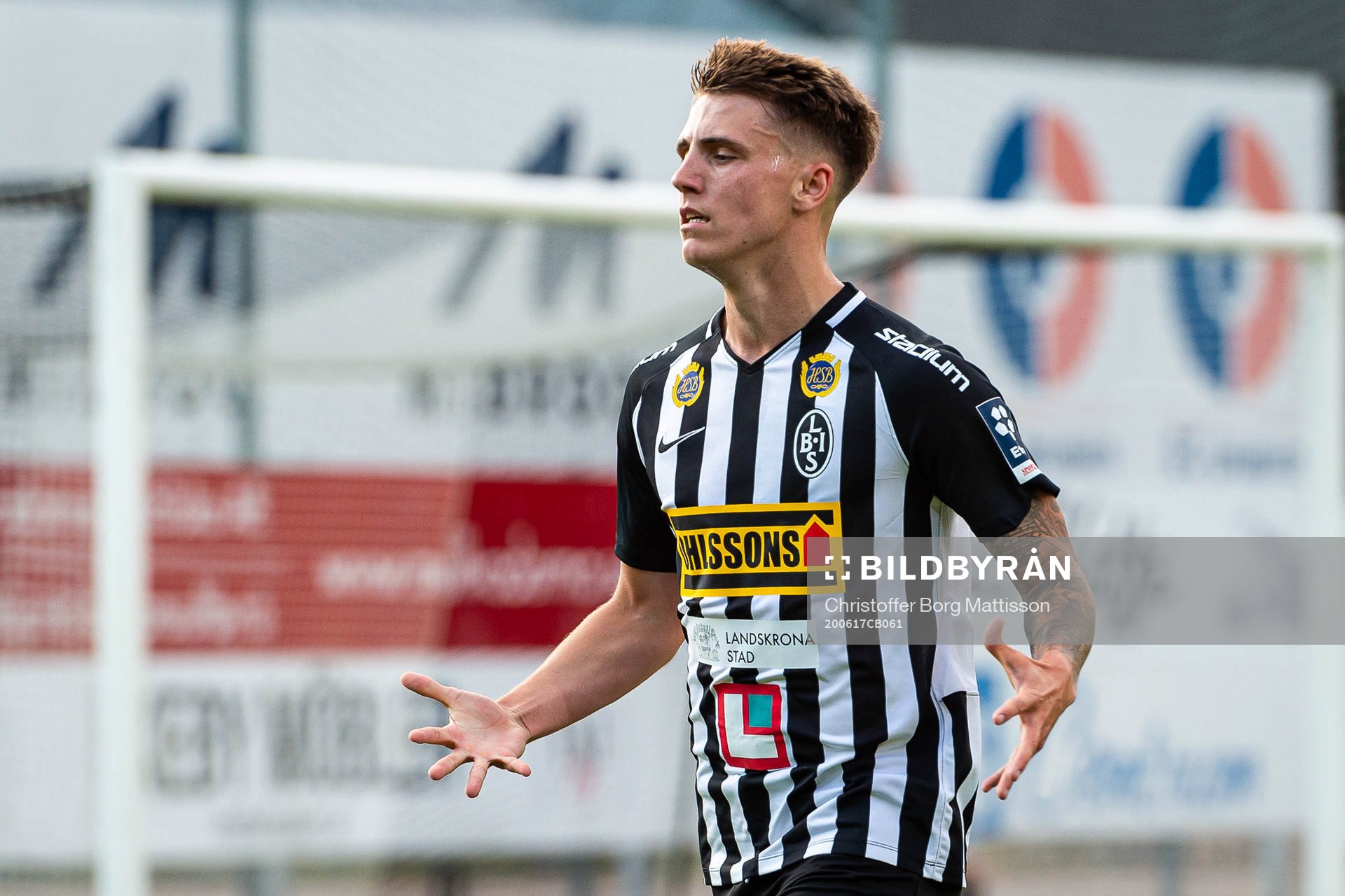Landskronas Hampus Ferhm deppar