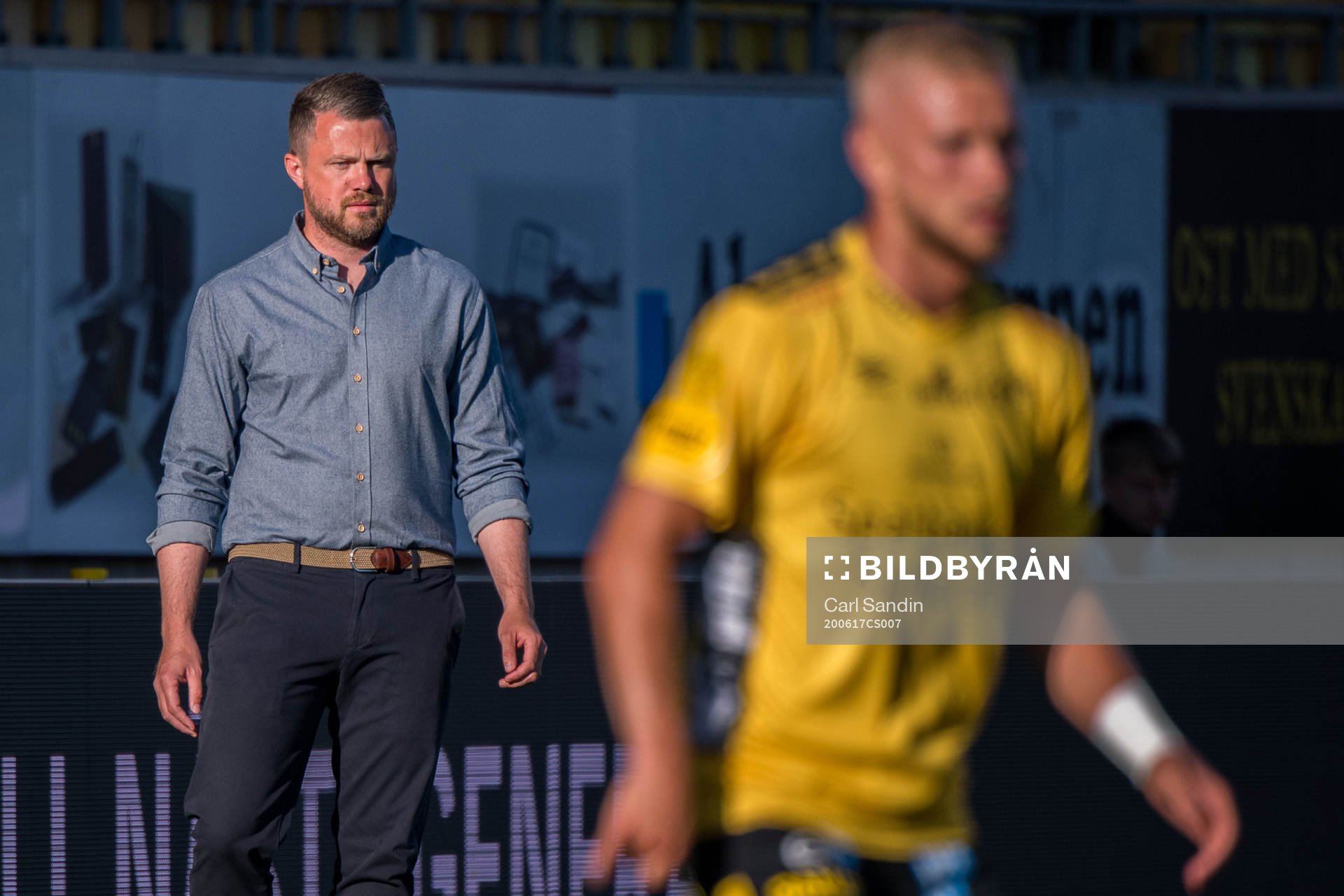 Elfsborgs manager Jimmy Thelin