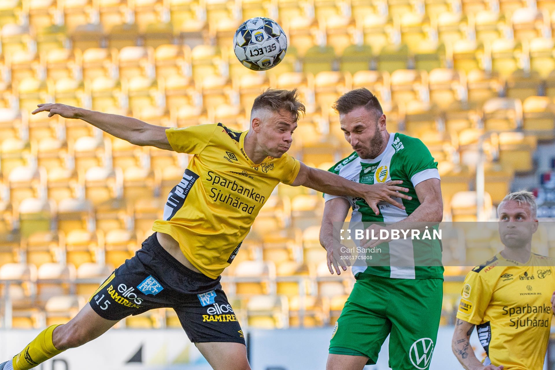 Elfsborgs Leo Väisänen och Hammarbys Muamer Tankovic