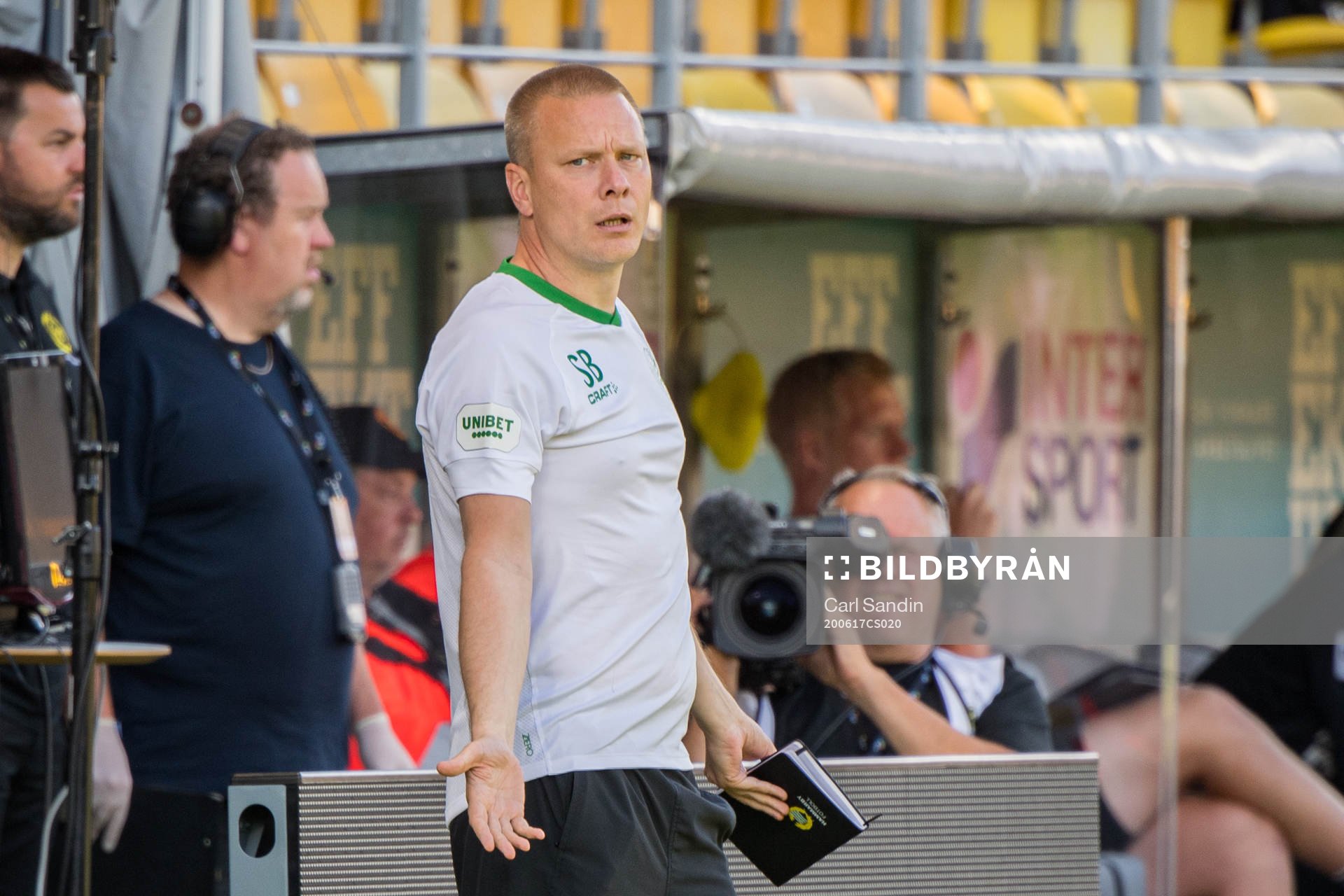 Hammarbys tränare Stefan Billborn