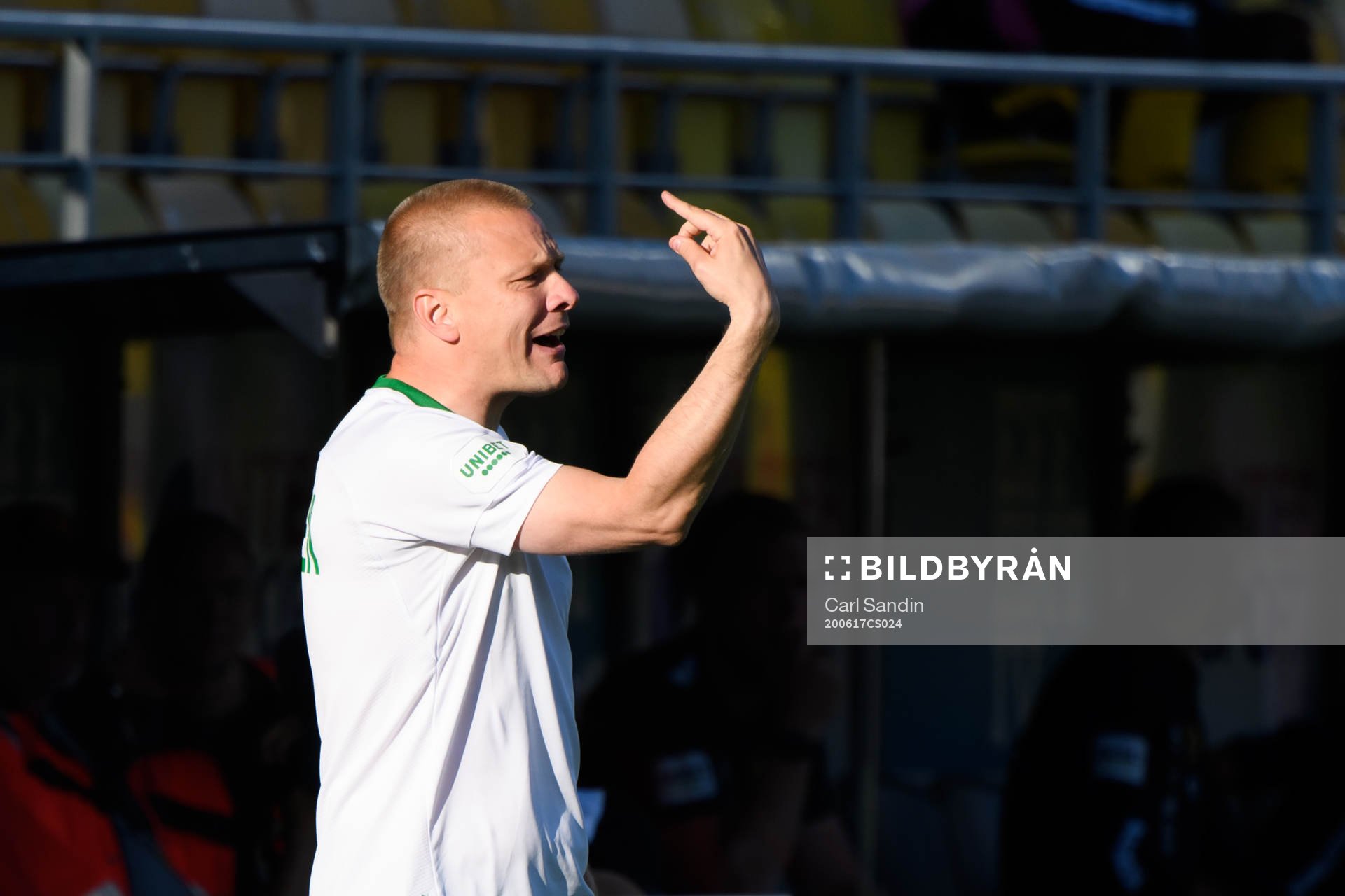 Hammarbys tränare Stefan Billborn