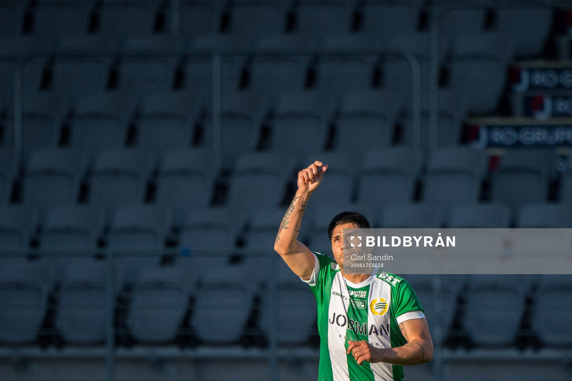 Hammarbys Paulinho jublar