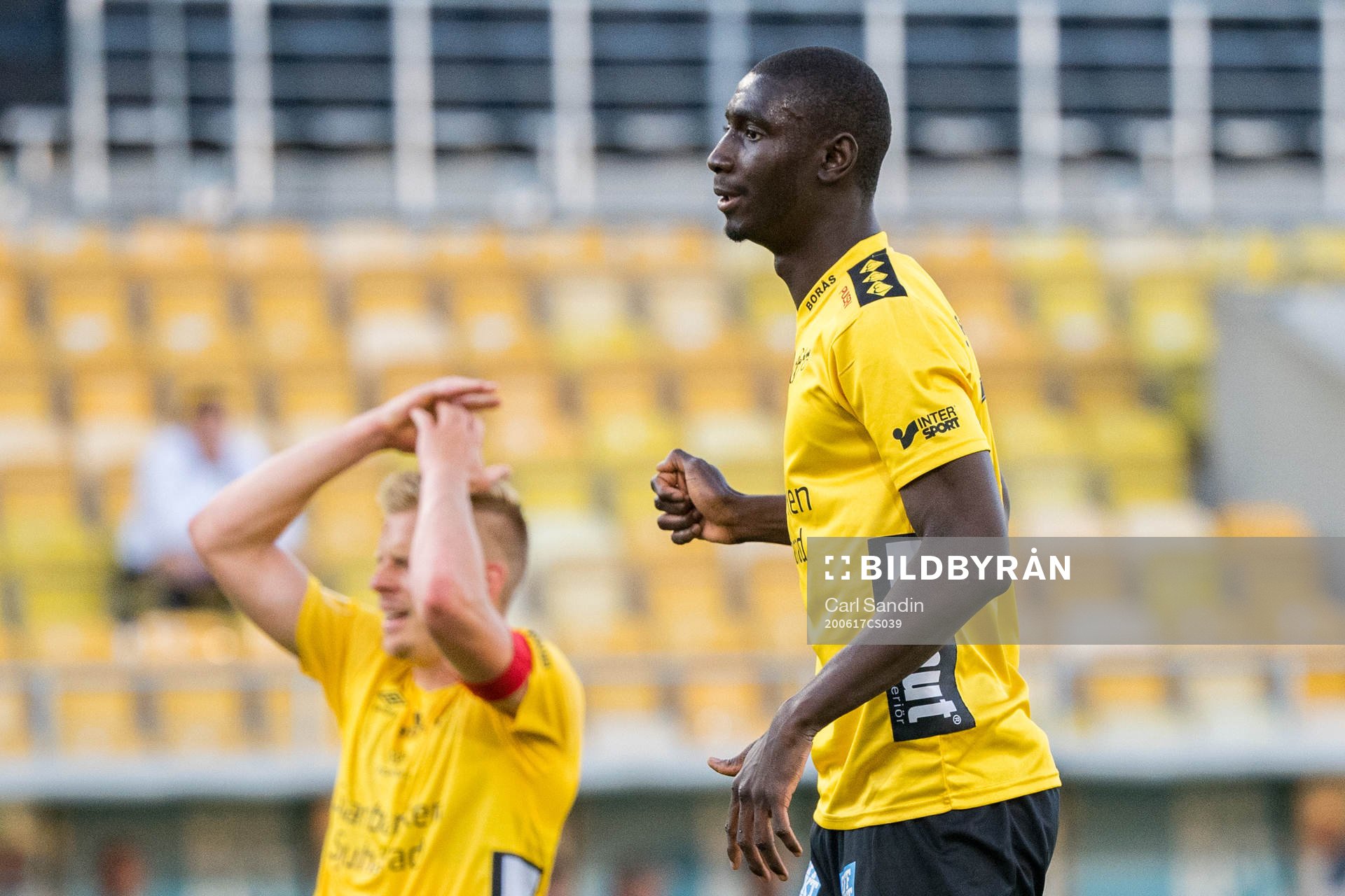 Elfsborgs Per Frick och Rasmus Alm deppar