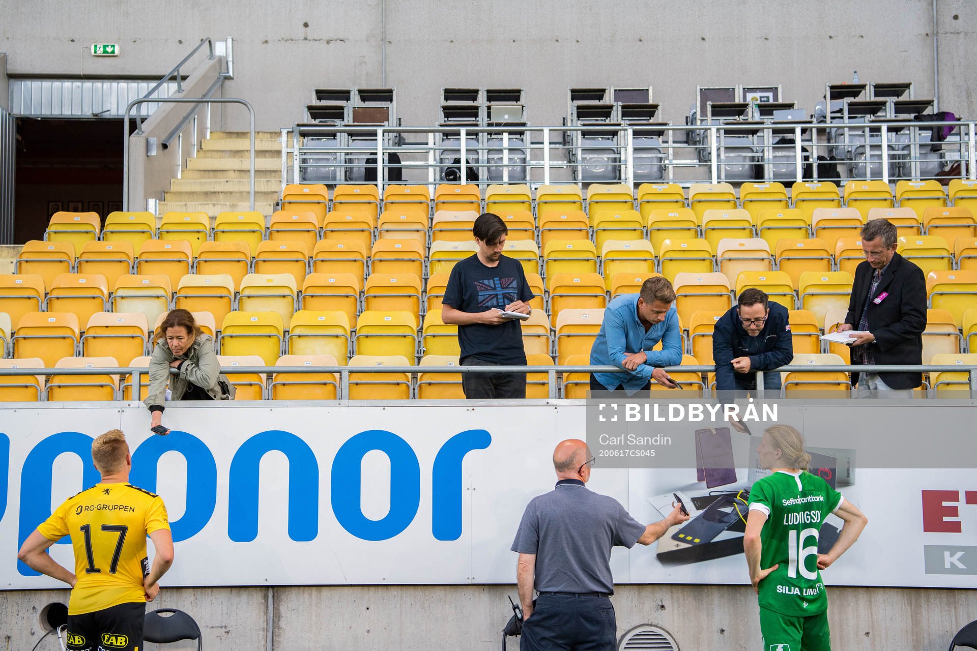 Elfsborgs Per Frick och Hammarbys Gustav Ludwigson