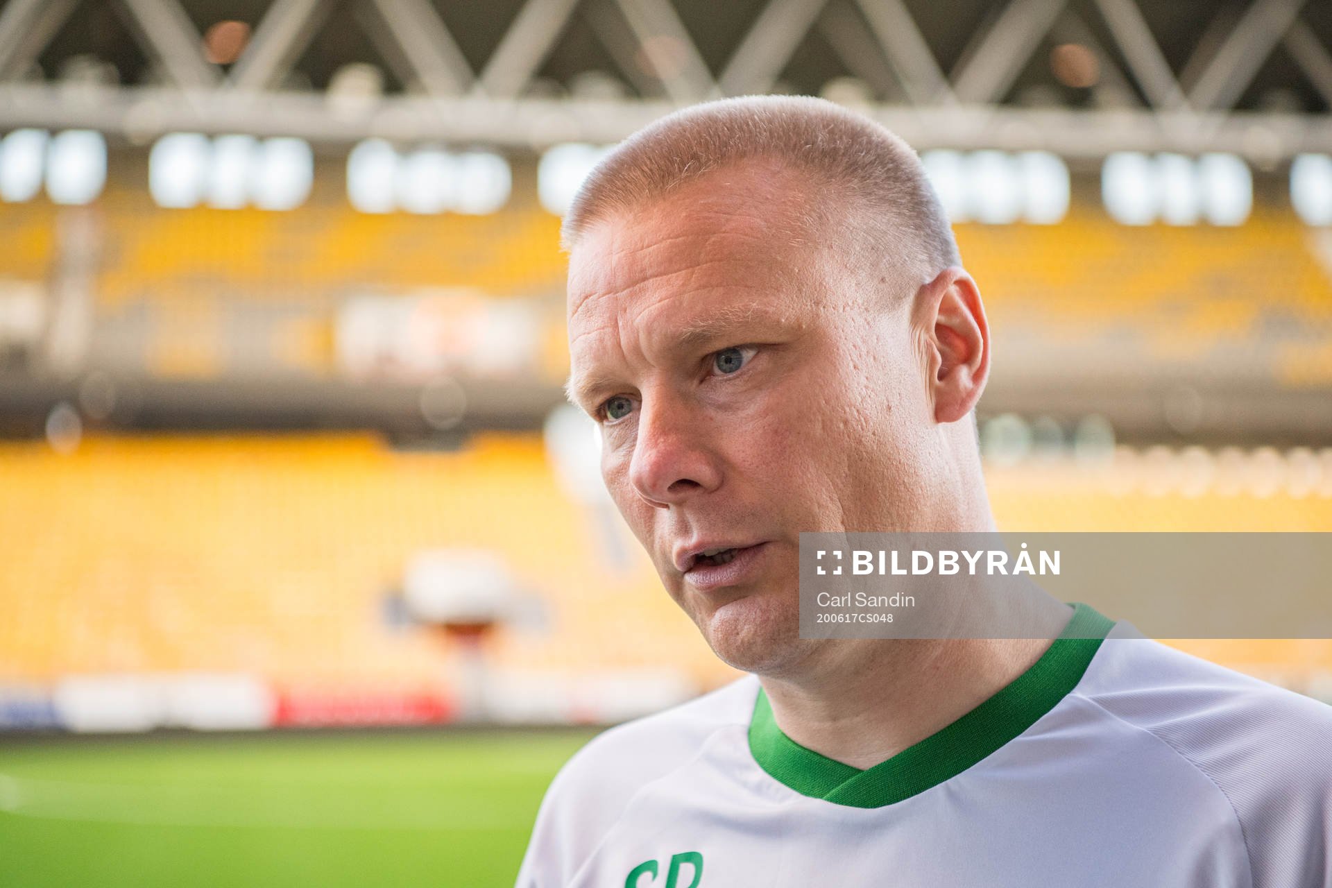 Hammarbys tränare Stefan Billborn