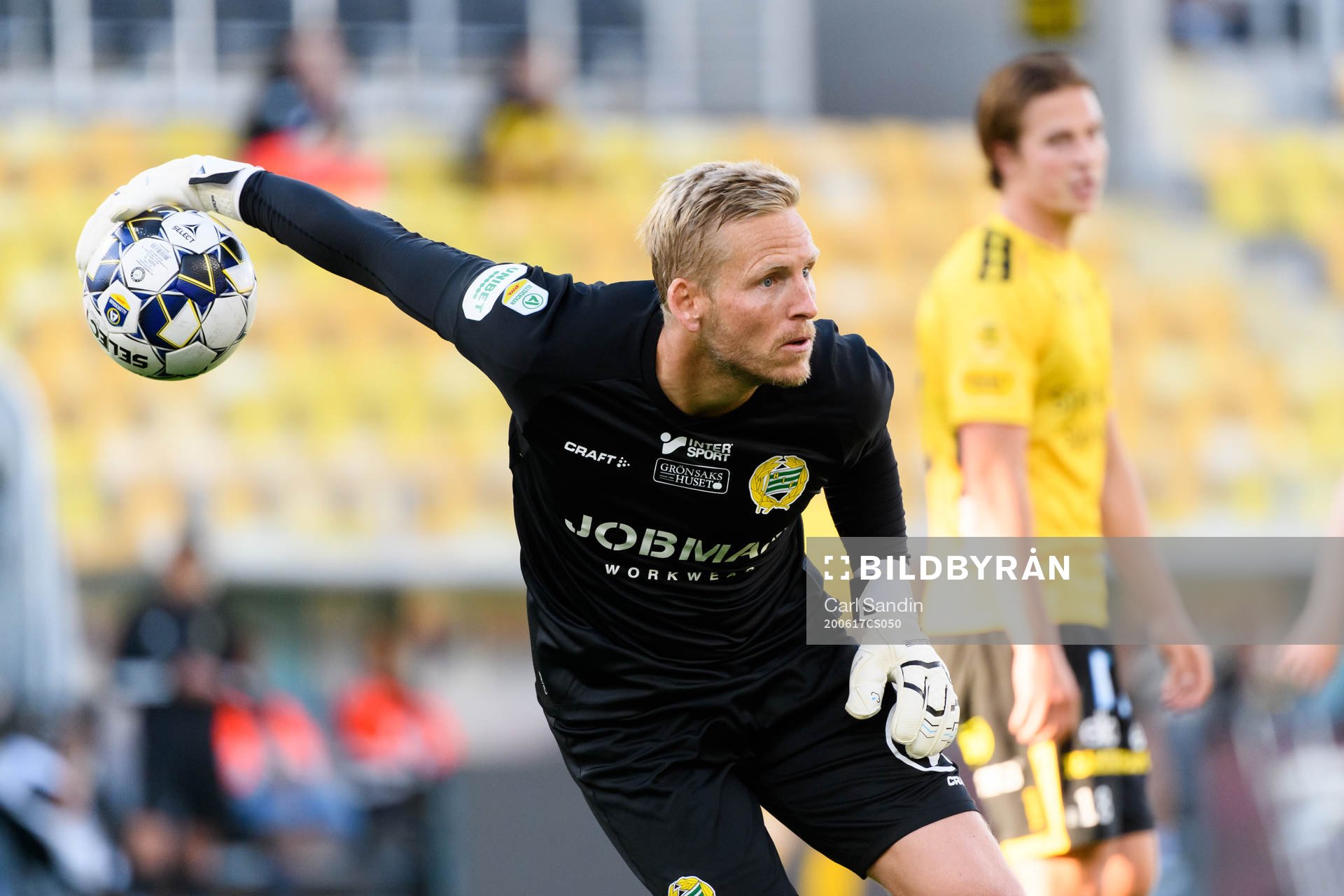 Hammarbys målvakt David Ousted