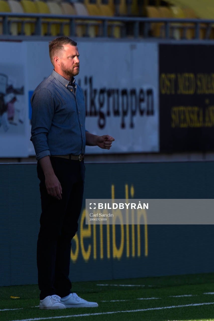 Elfsborgs manager Jimmy Thelin