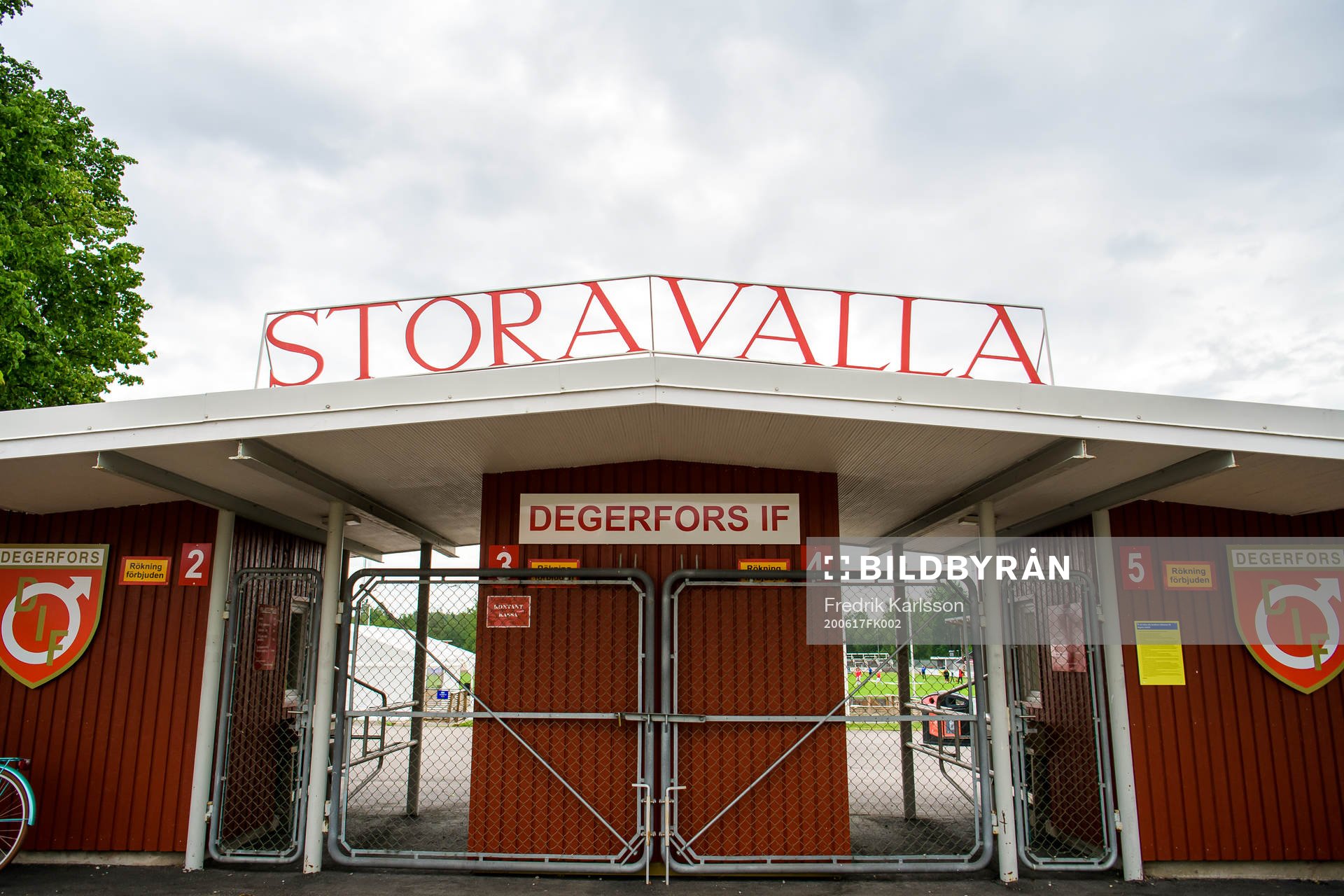 Ingången till Stora Valla