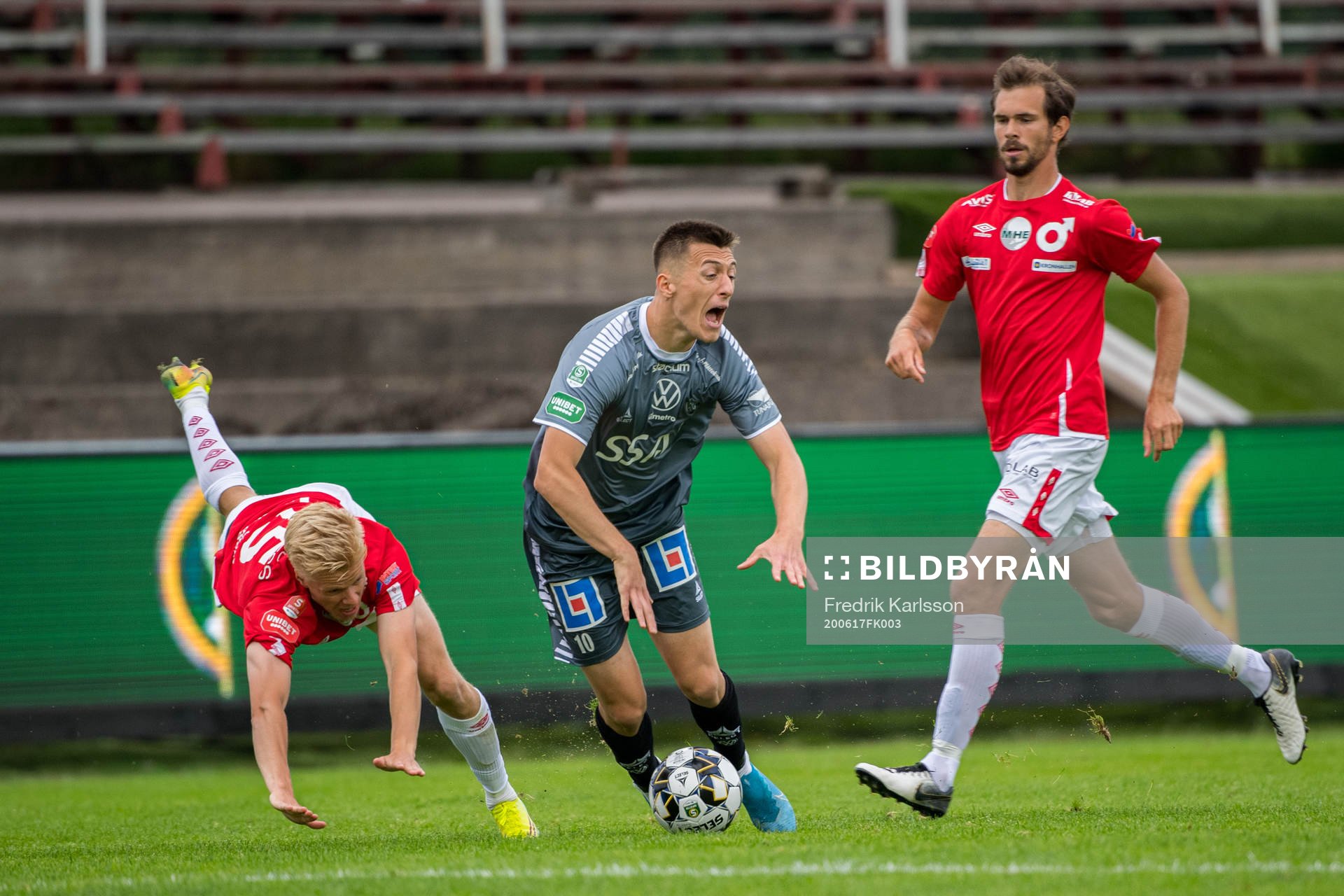 Degerfors Axel Lindahl och Brages Leonard Pllana