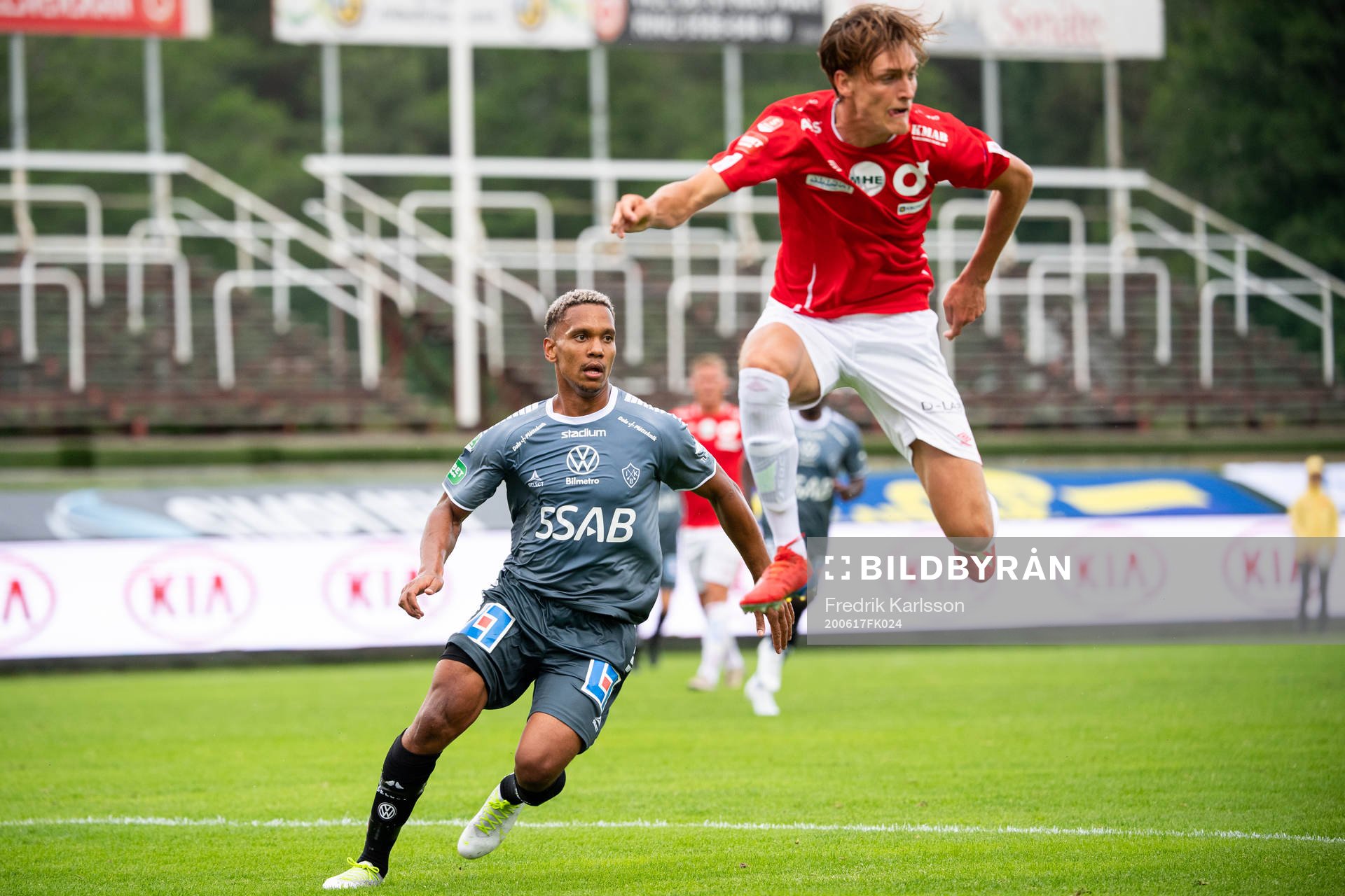 Brages Seth Kanteh Hellberg och Degerfors Gustav Granath
