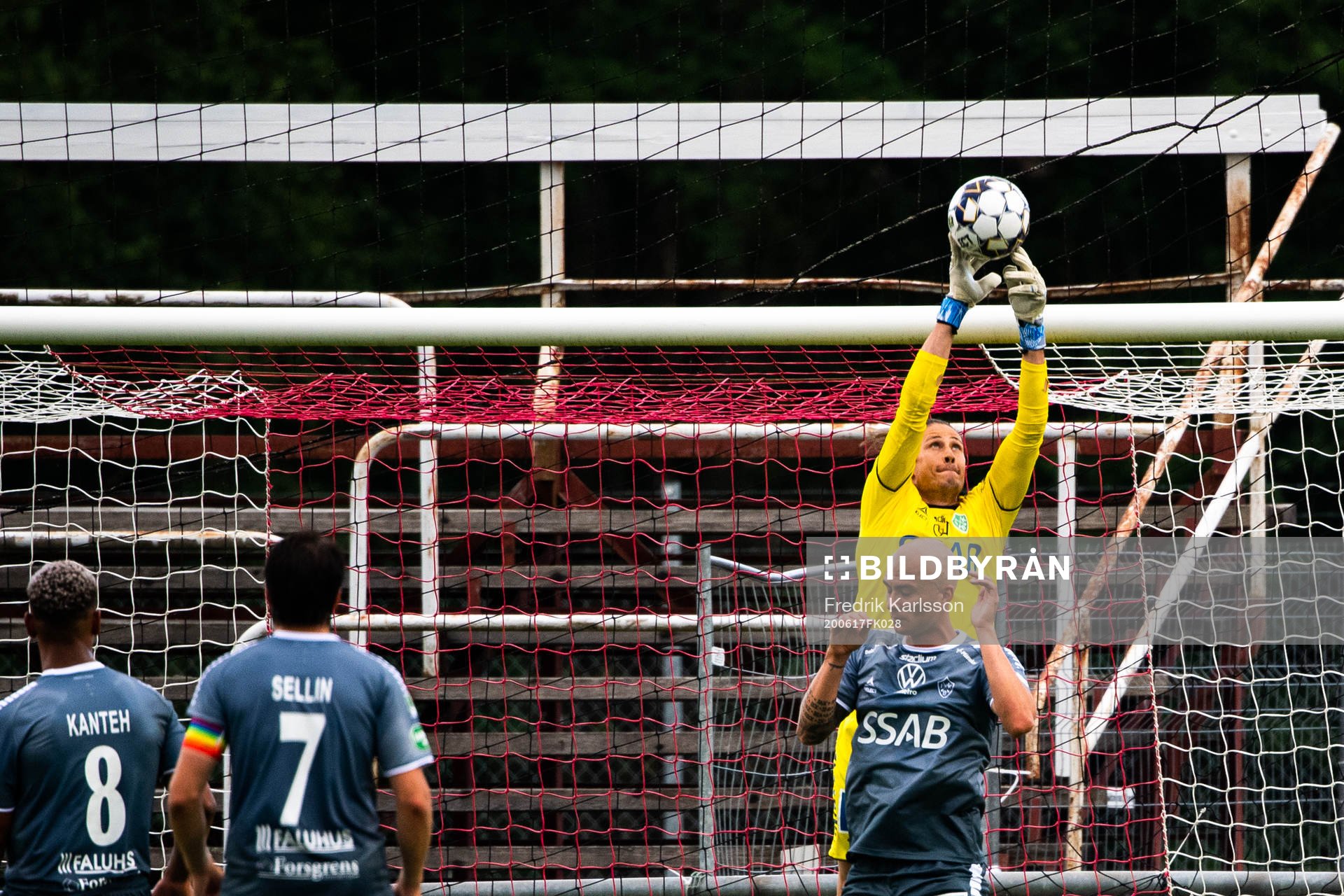 Brages målvakt Adrian Engdahl