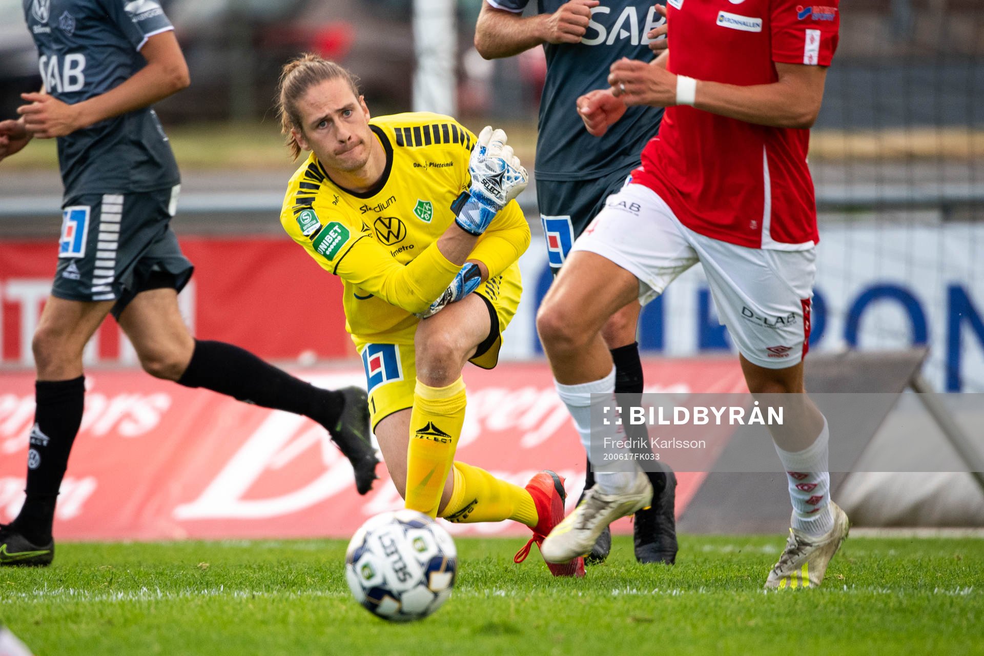 Brages målvakt Adrian Engdahl