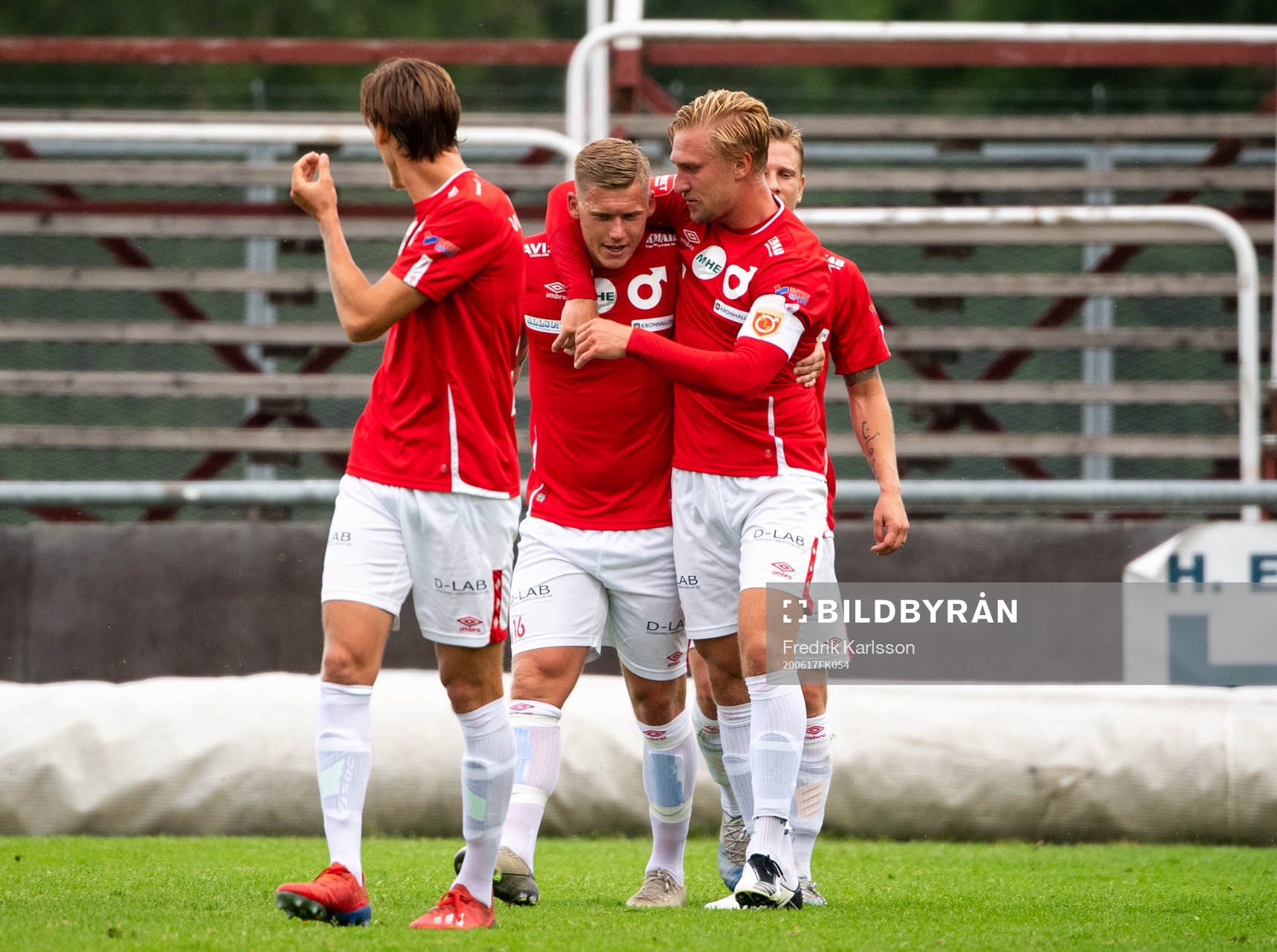 Degerfors Victor Edvardsen jublar