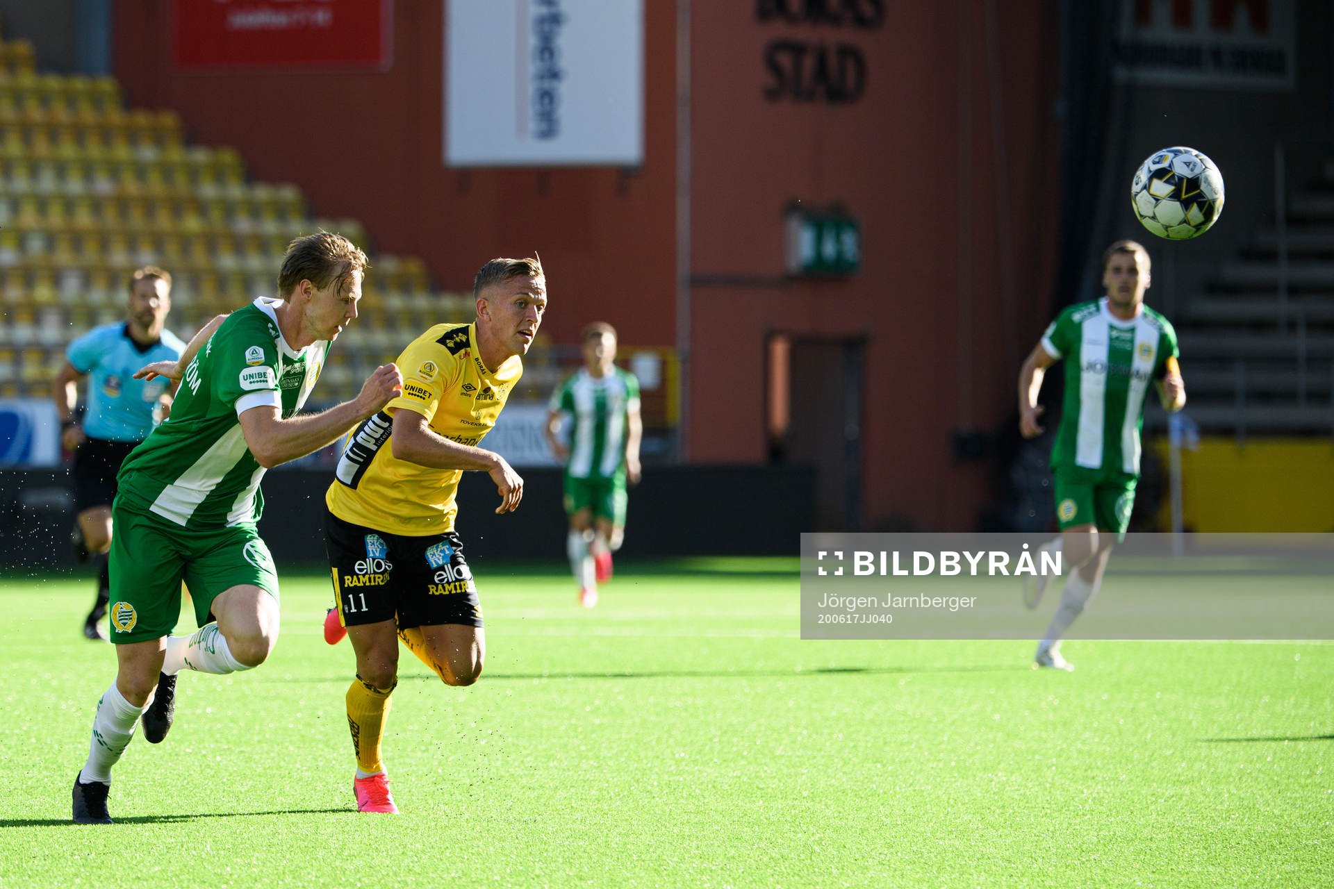 Hammarbys Tim Söderström och Elfsborgs Jesper Karlsson