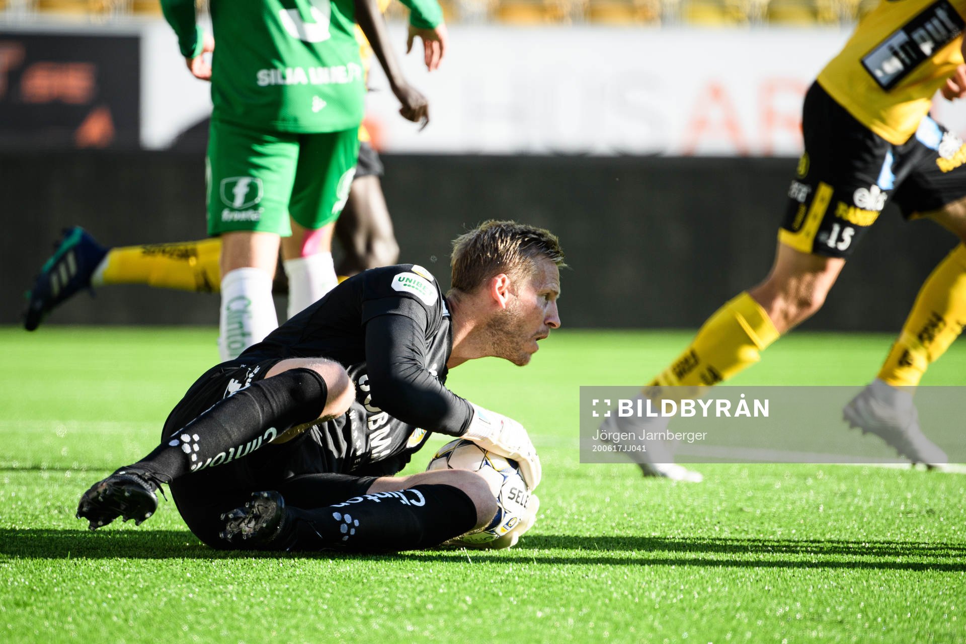 Hammarbys målvakt David Ousted