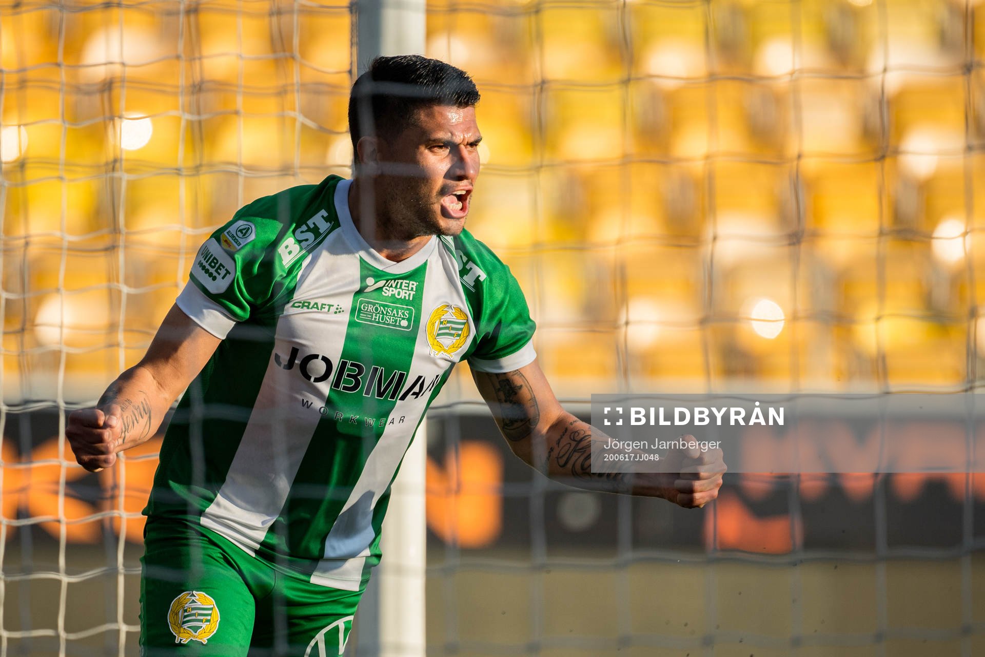 Hammarbys Paulinho jublar