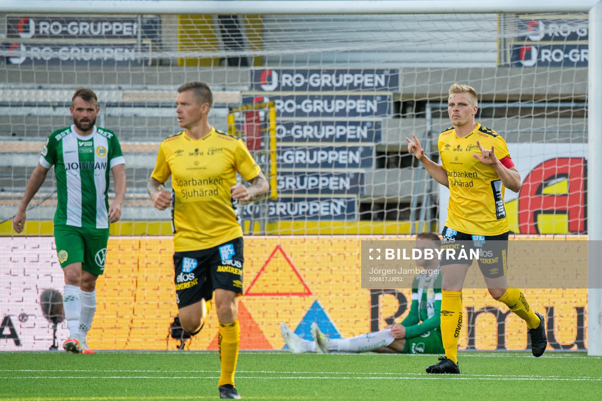 Elfsborgs Per Frick jublar
