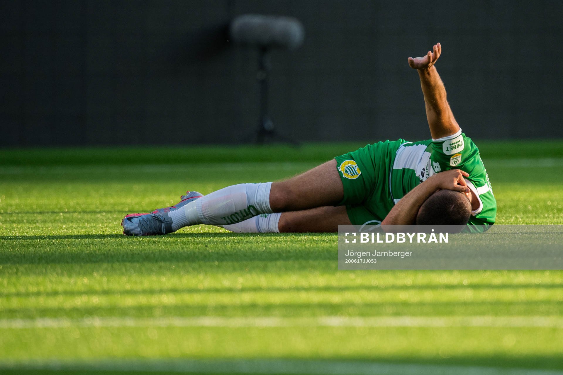 Hammarbys Vladimir Rodic har ont