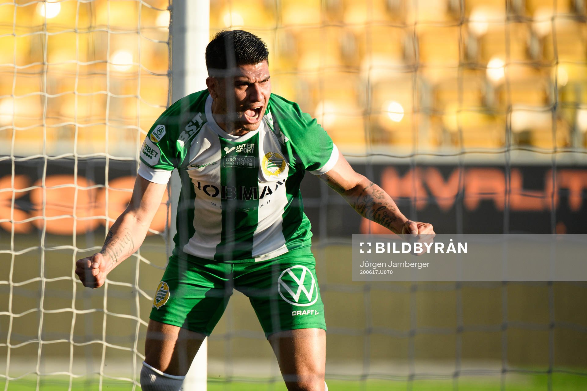 Hammarbys Paulinho jublar