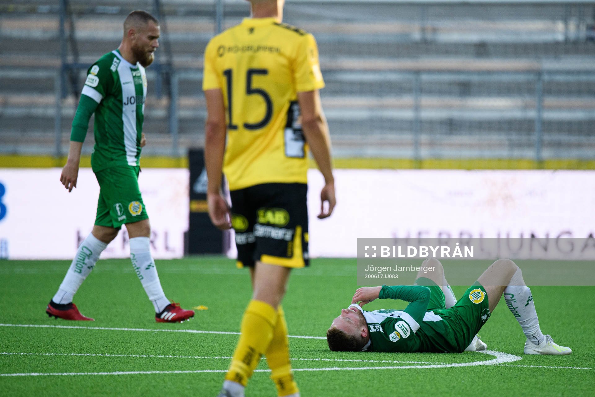 Hammarbys Dennis Widgren deppar