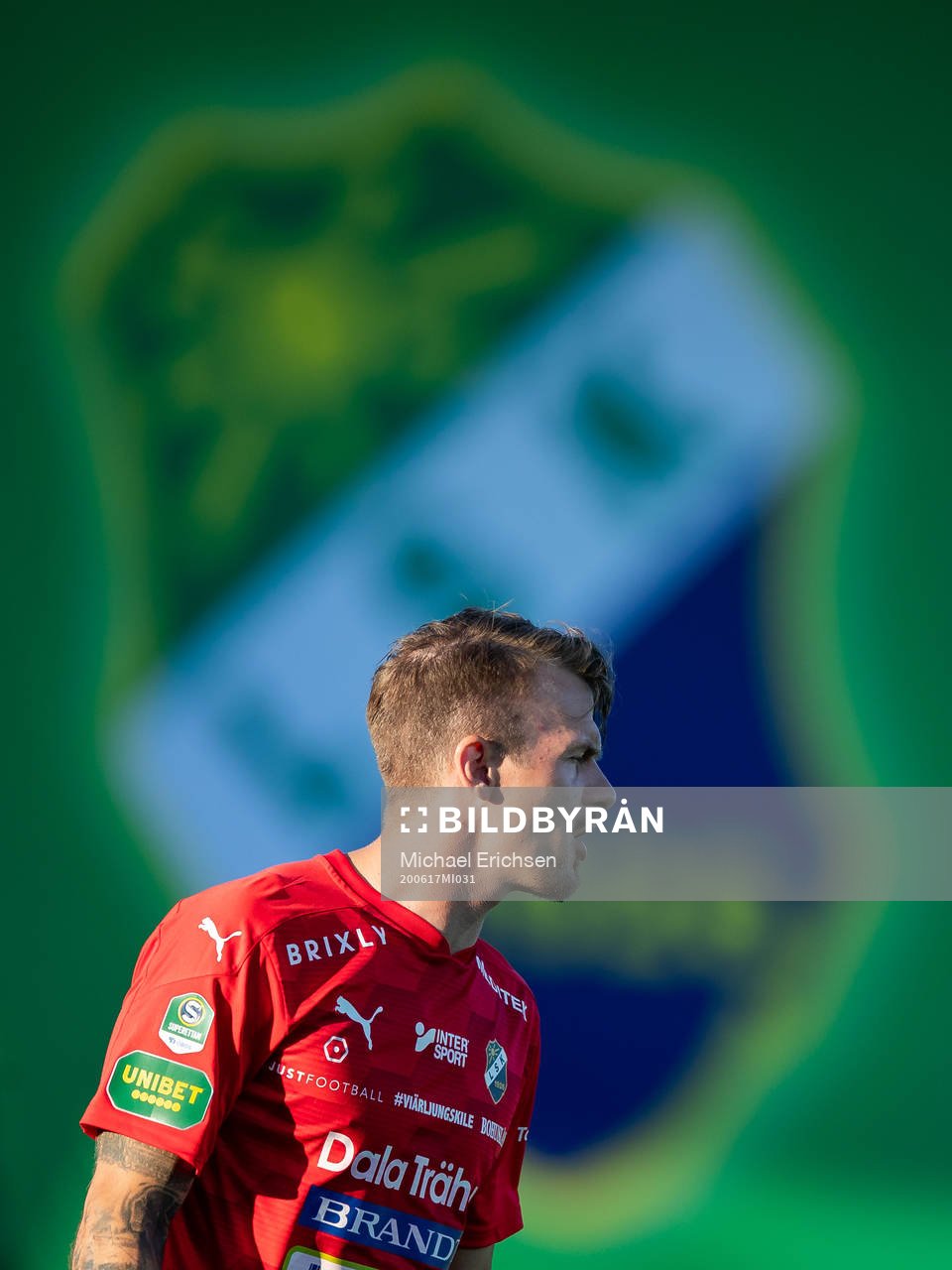 Ljungskiles målvakt Erik Dahlin