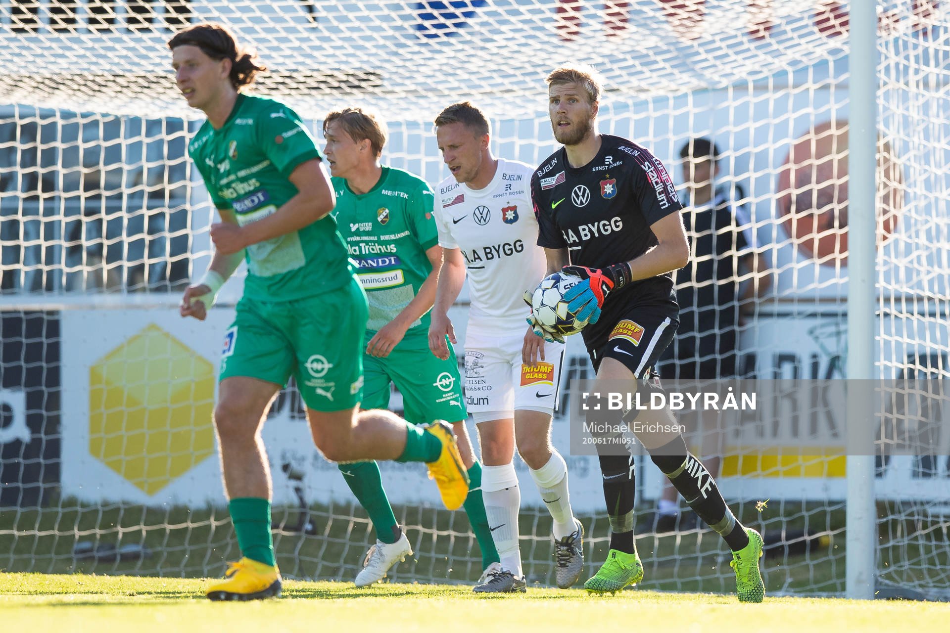 Örgrytes målvakt Fredrik Andersson