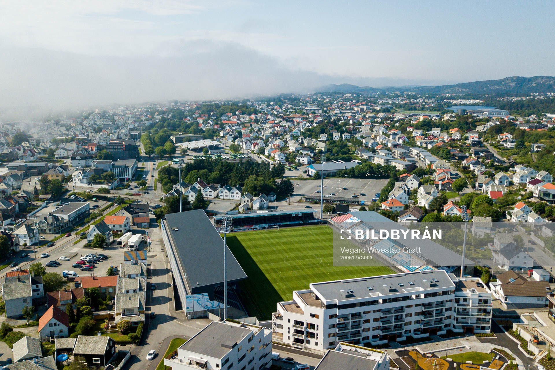 General view of Haugesund Stadion