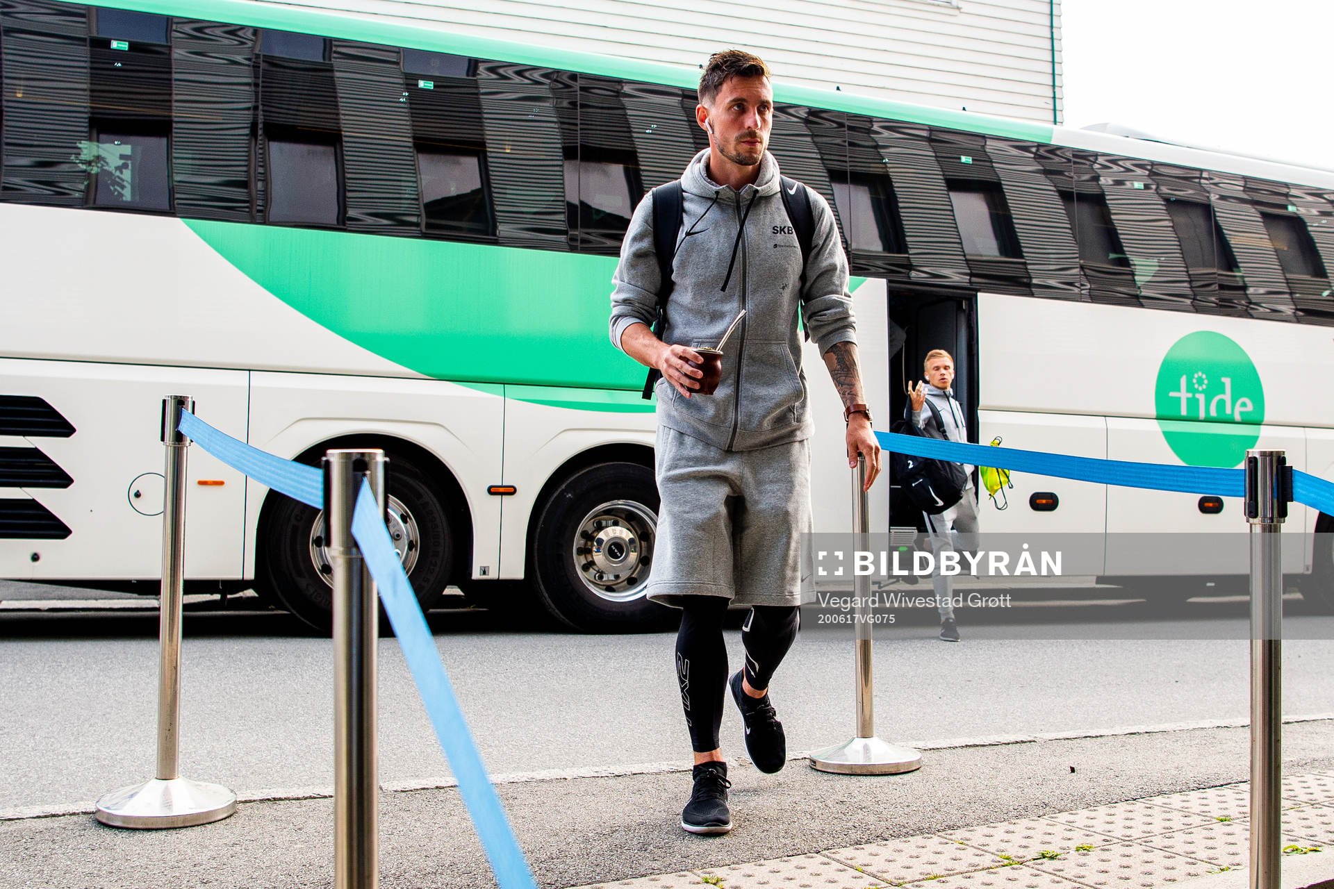 Daniel Alexander Pedersen of Brann arrives