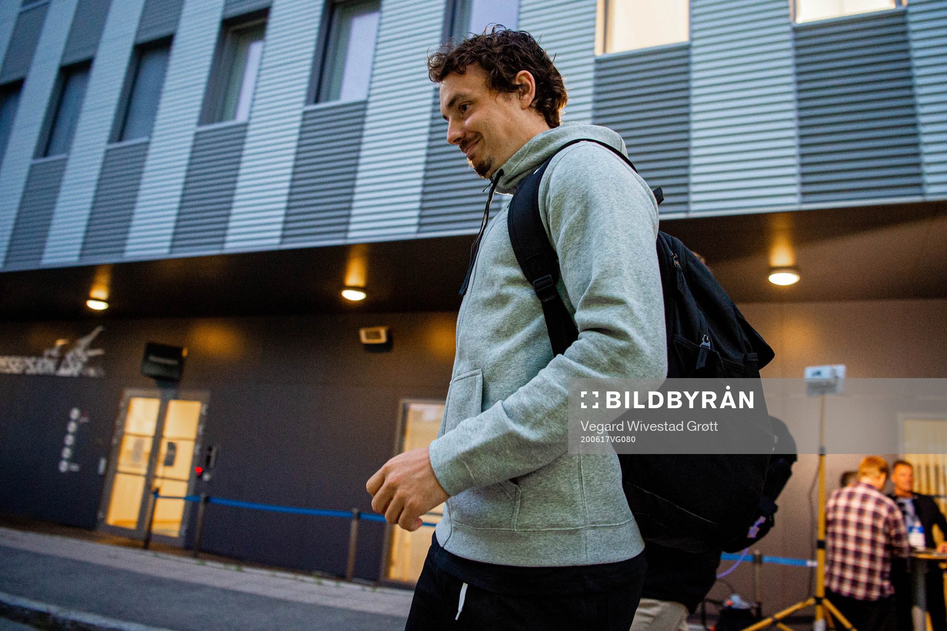 Vegard Forren of Brann after the Eliteserien football match between Haugesund and Brann on June 17, 2020 in Haugesund.
