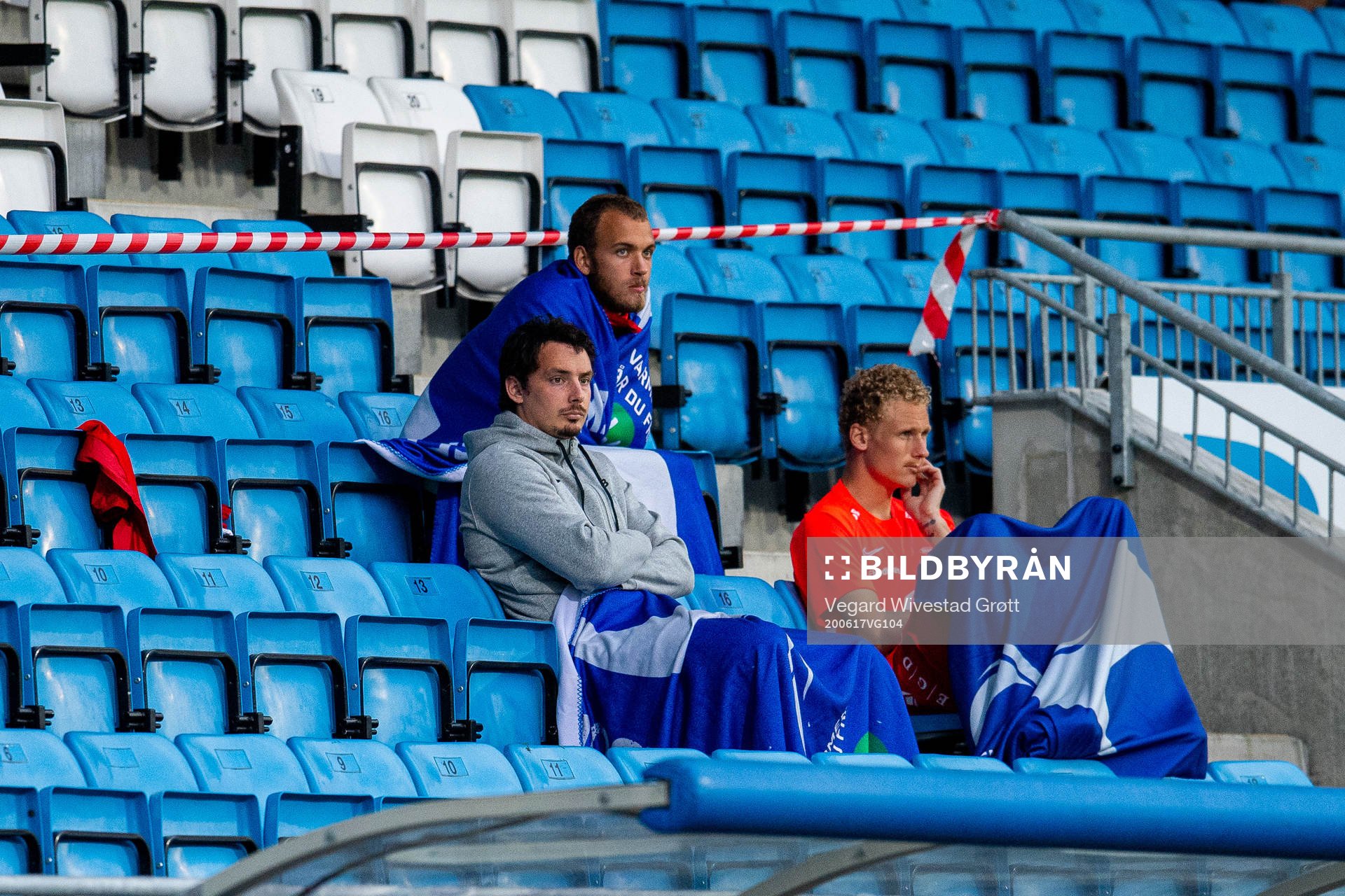 Vegard Forren, goalkeeper Markus Olsen Pettersen and