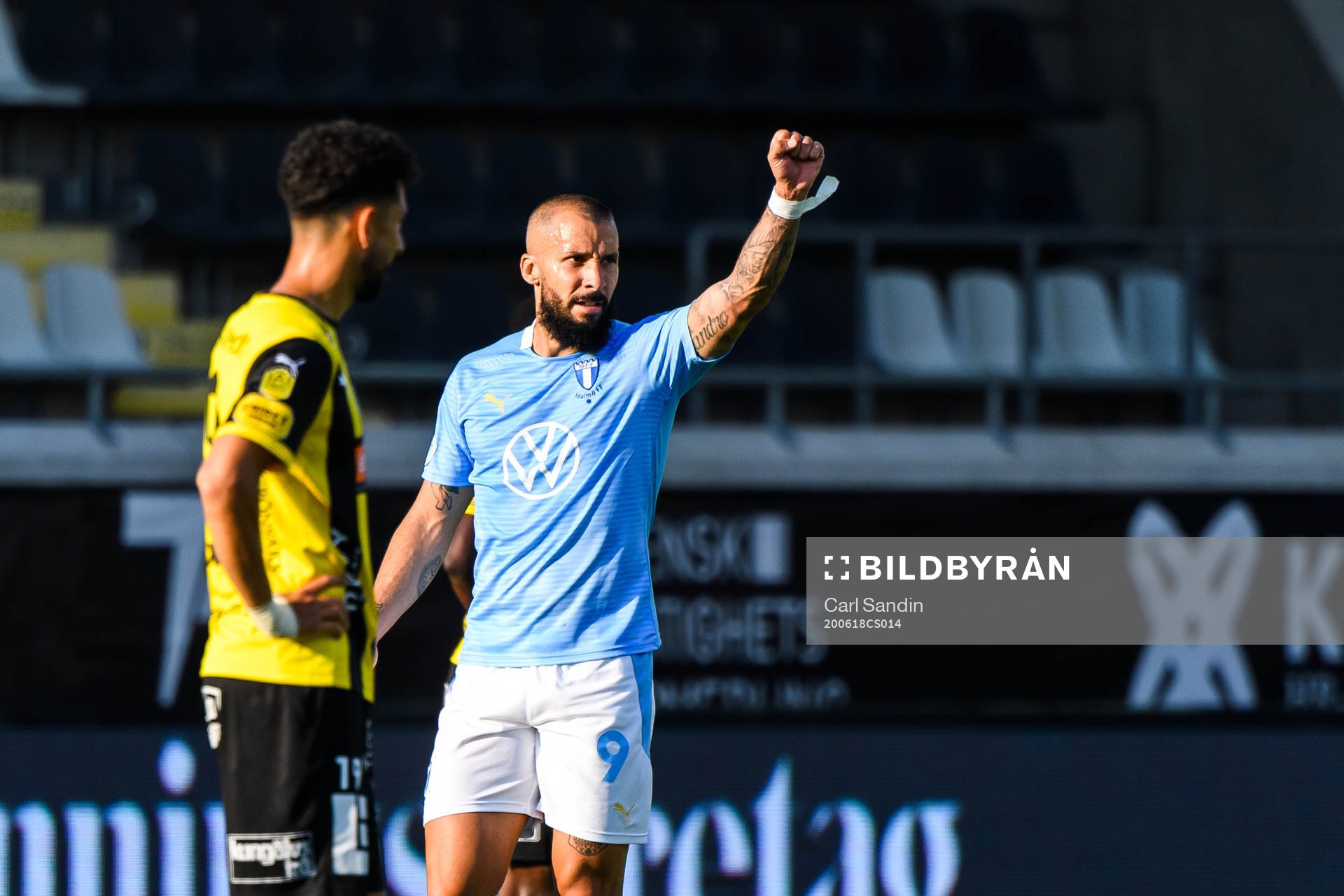 Malmö FFs Guillermo Molins jublar